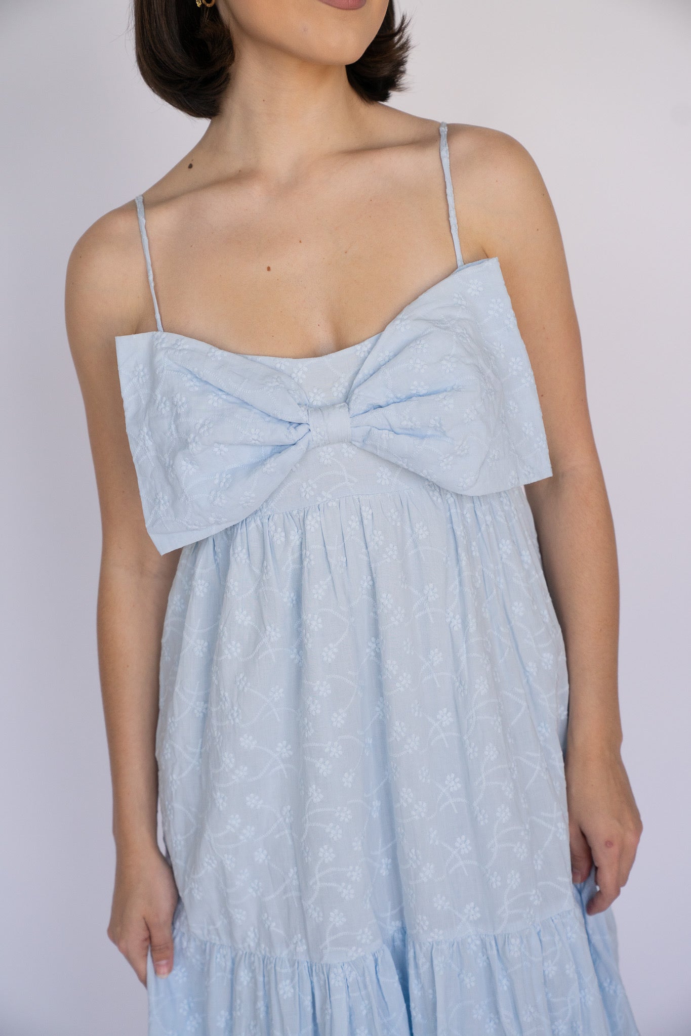 Bluebell Bow Maxi Dress
