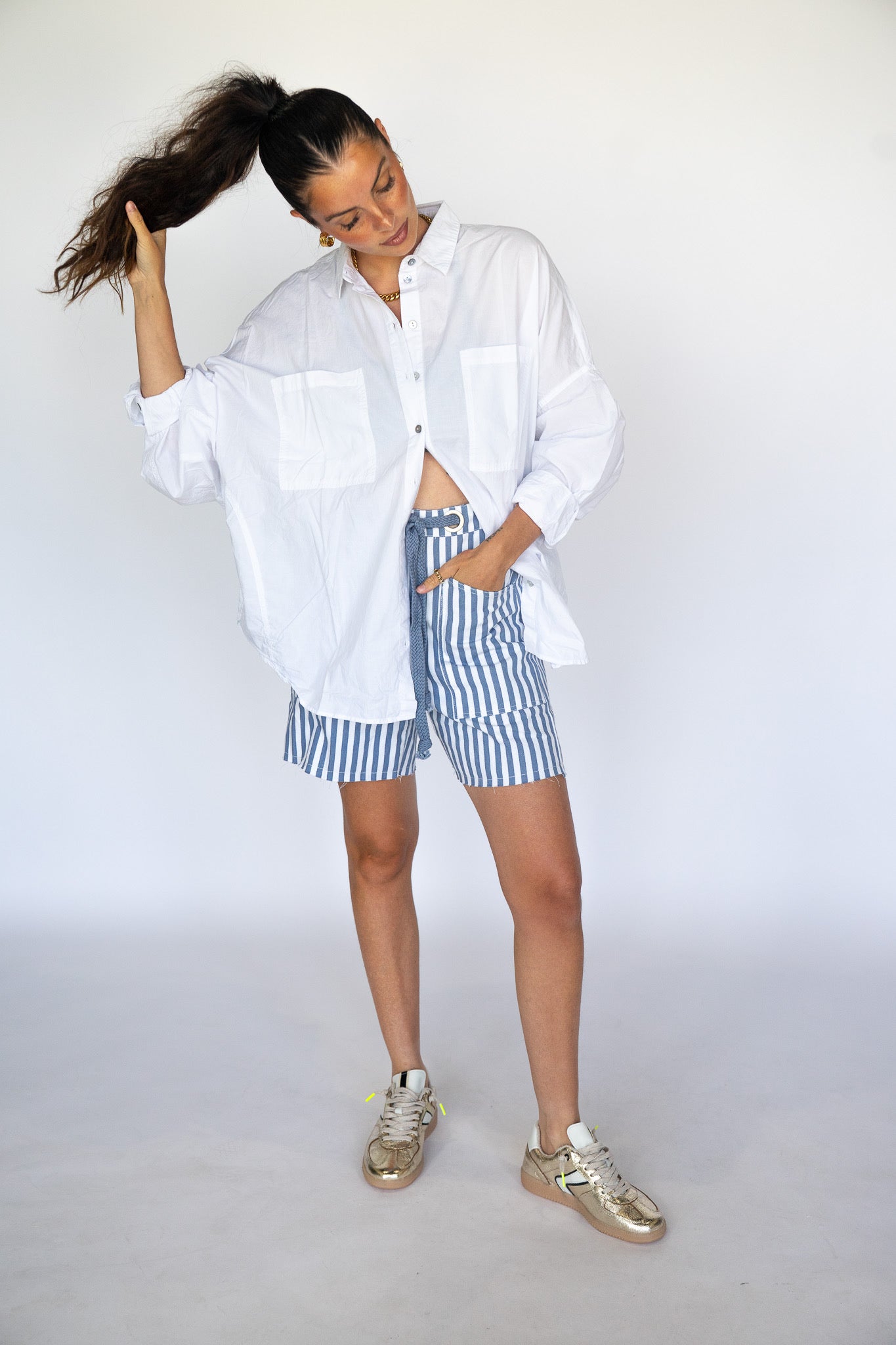 Summer Deck Stripe Shorts (Multiple Colors)