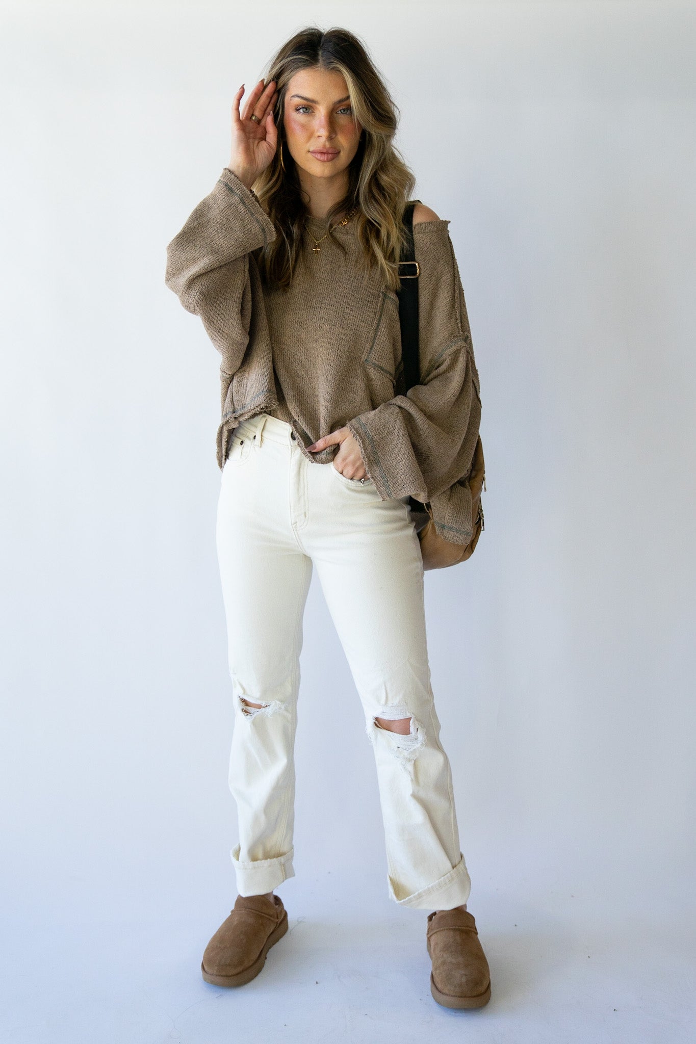 Cocoa Knit Top
