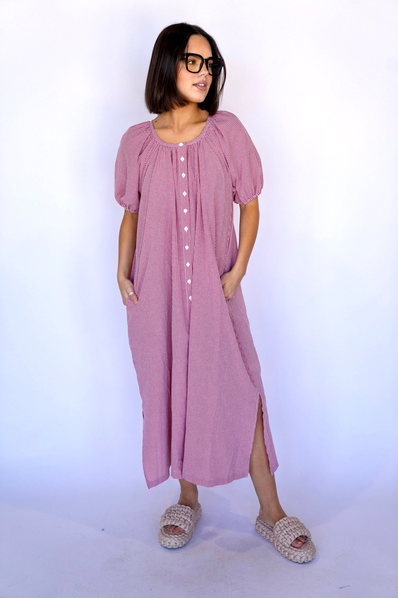 Sunday Gingham Dress
