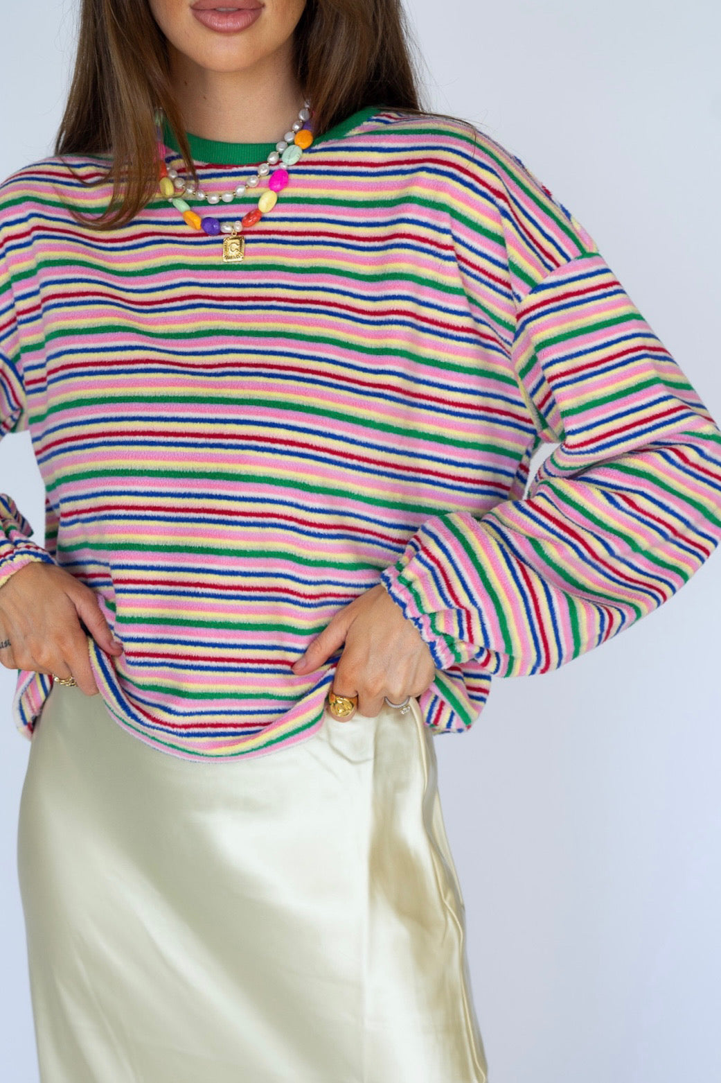 Multi Color Bubble Sweater