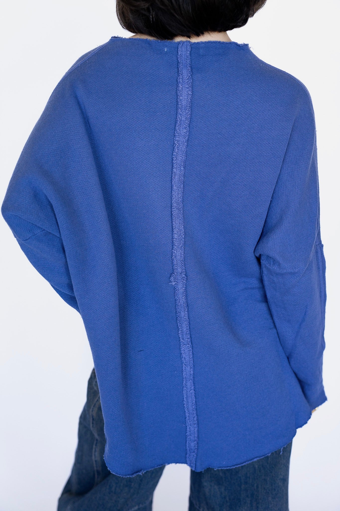 Henley Raw Edge Longsleeve
