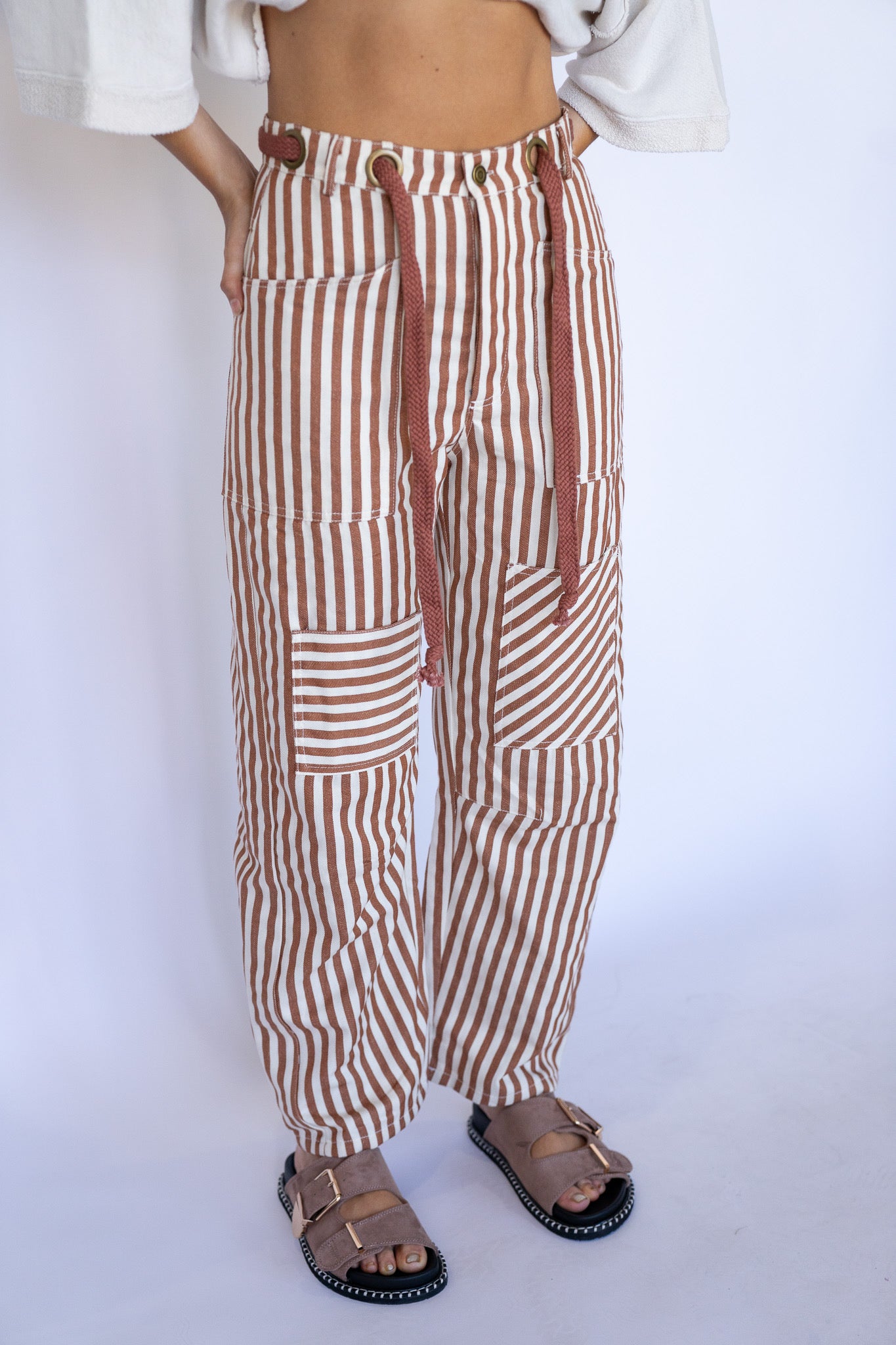 Marin Striped Pants (Multiple Colors)