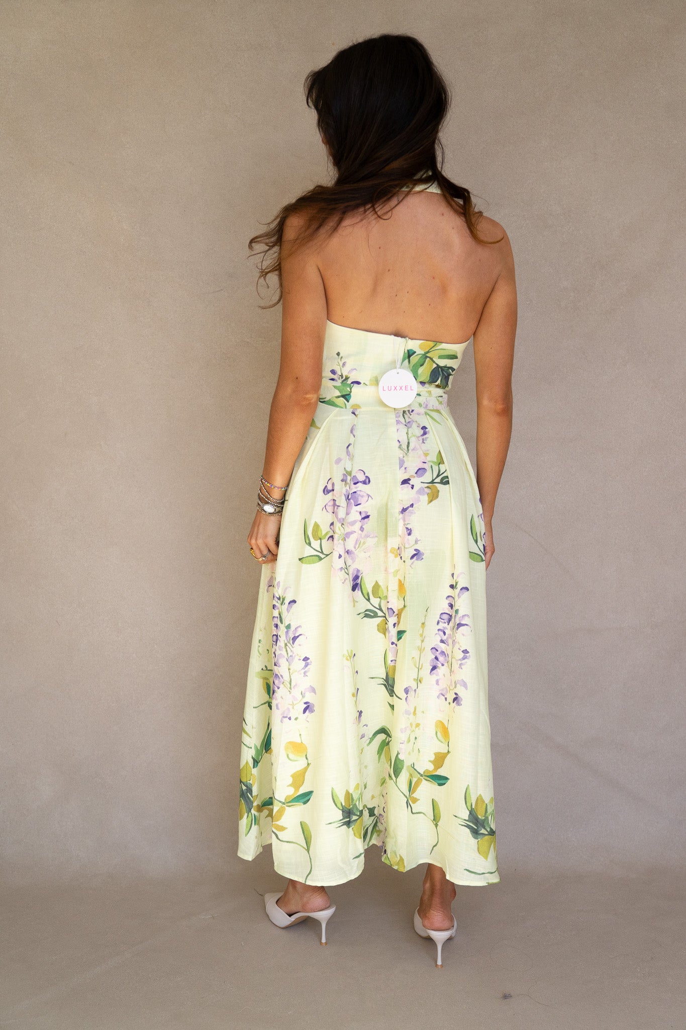 Amethyst Falls Midi Dress