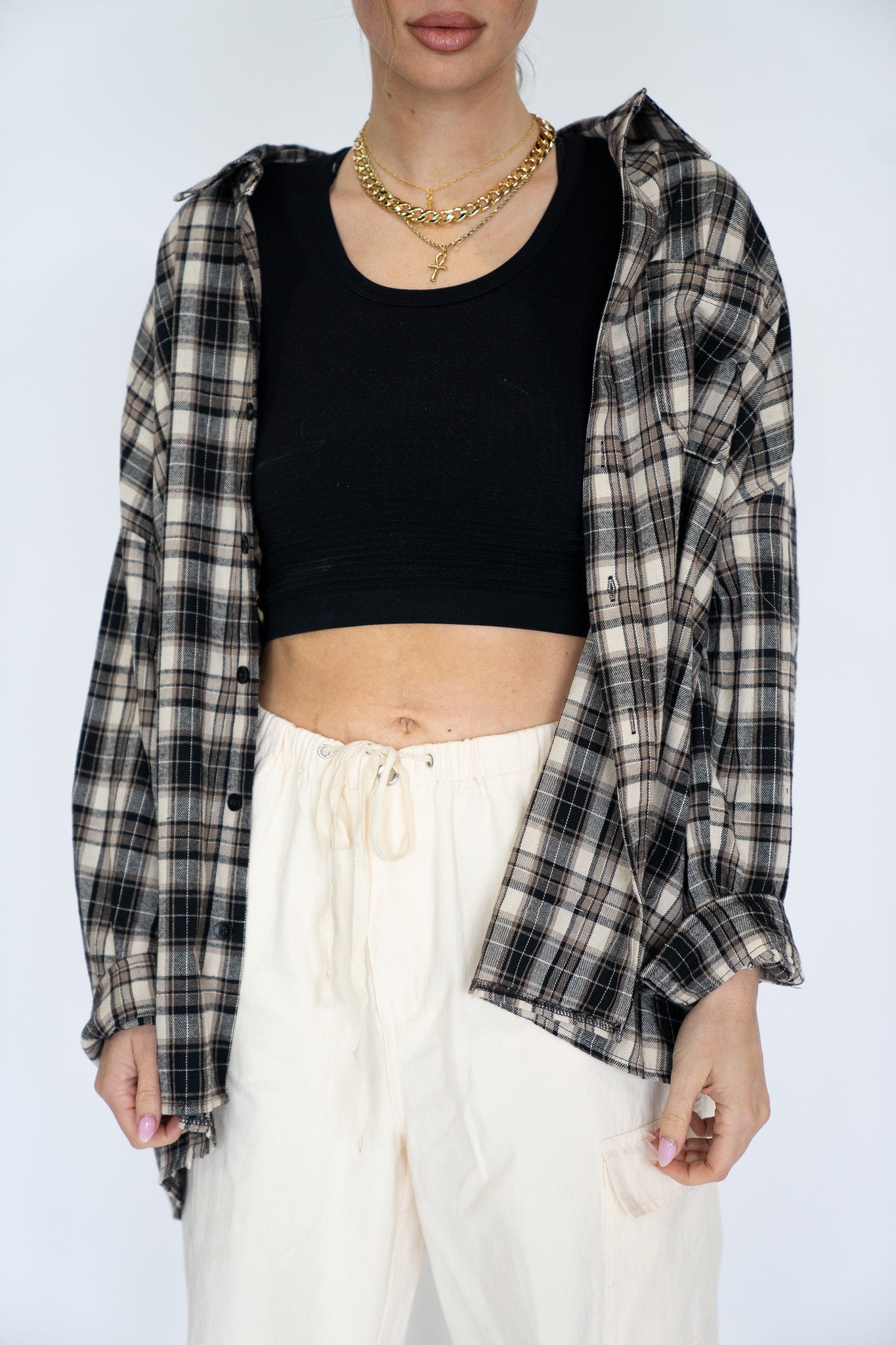 Oversized Flannel (Multiple Colors)
