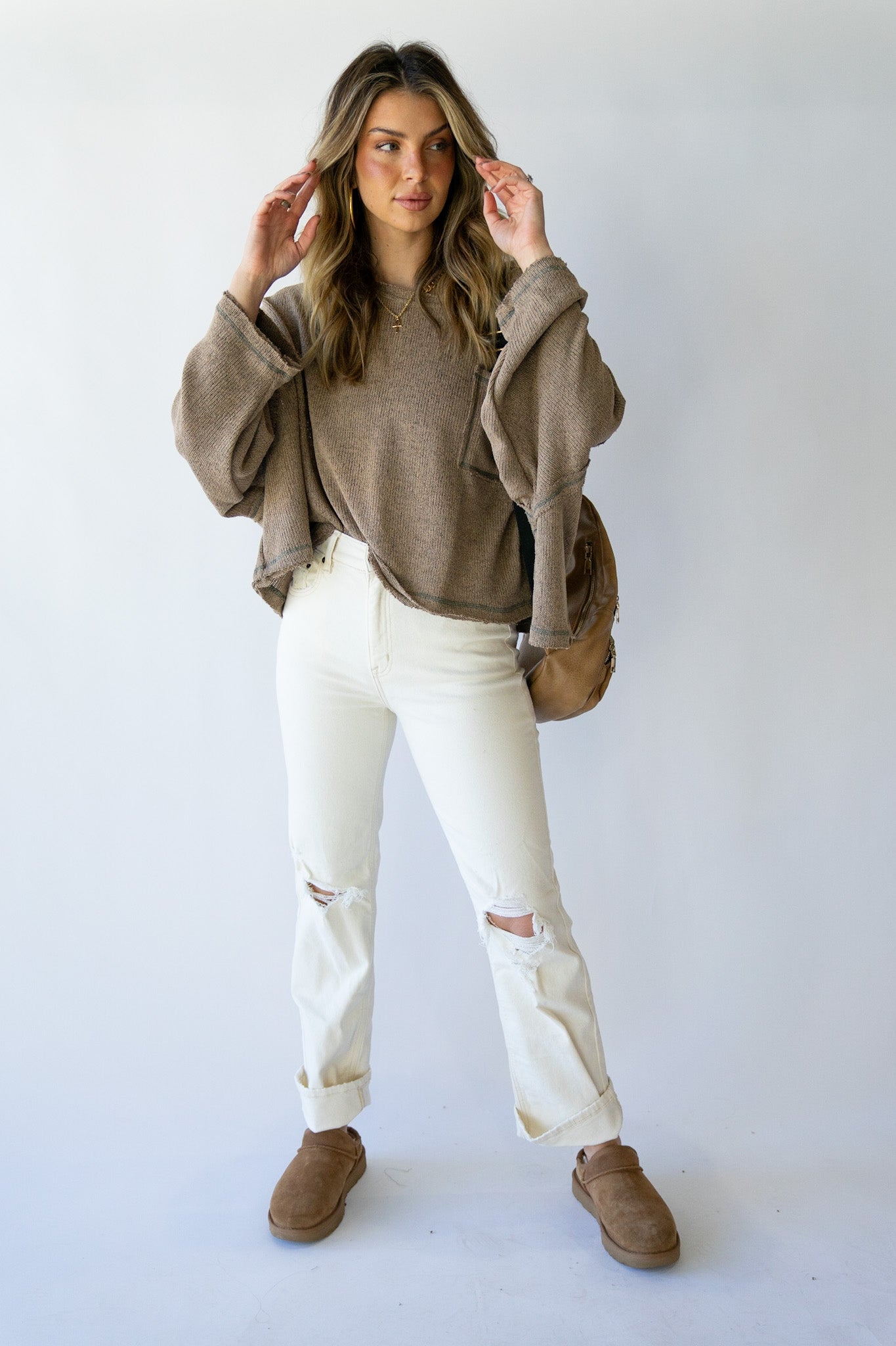 Cocoa Knit Top