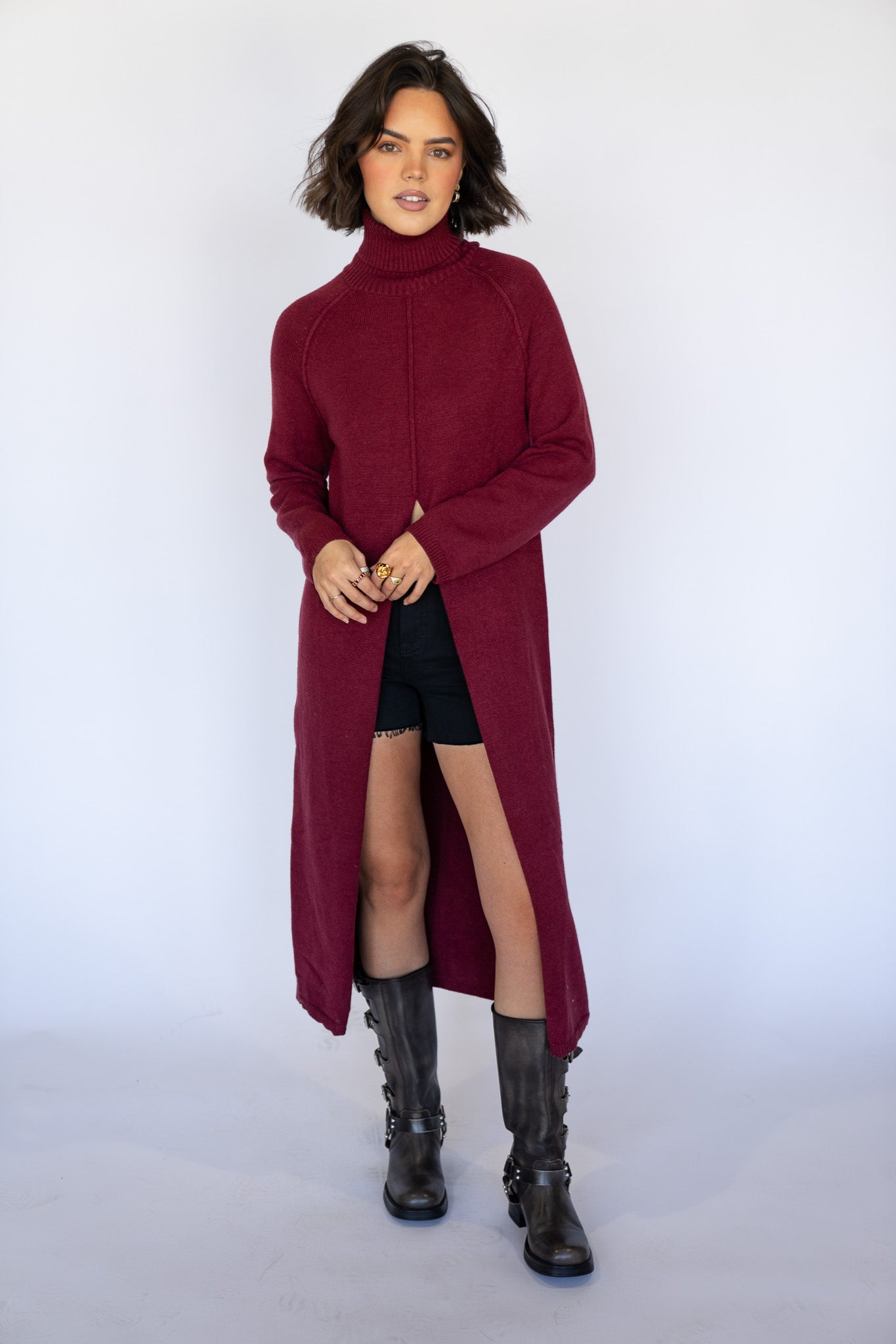 Turtleneck Tunic (Multiple Colors)