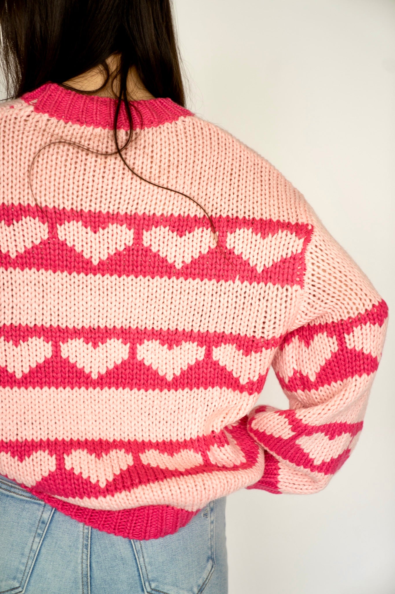 Heart Knit Sweater