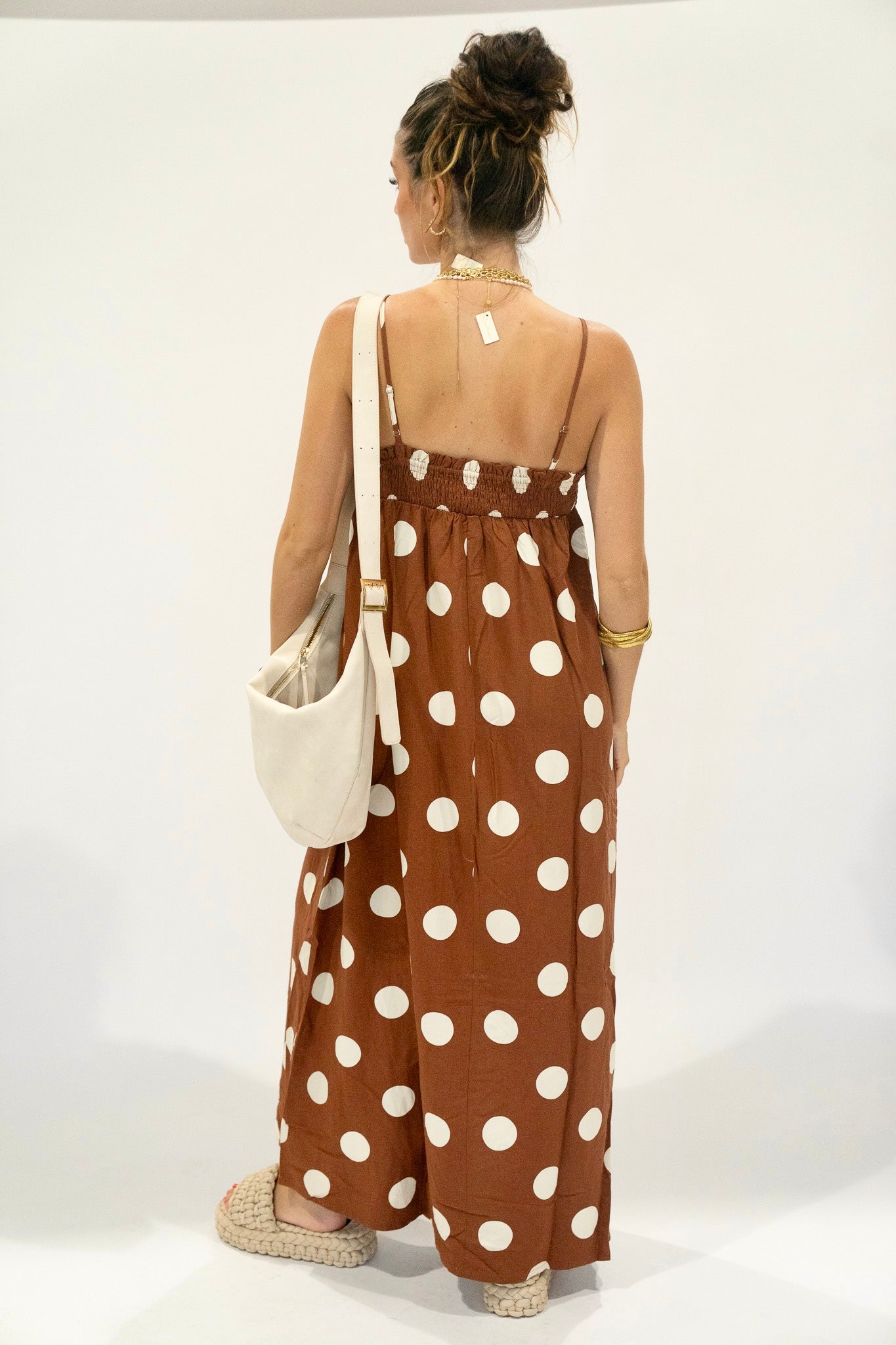 Polka Dot Maxi Dress (Multiple Colors)