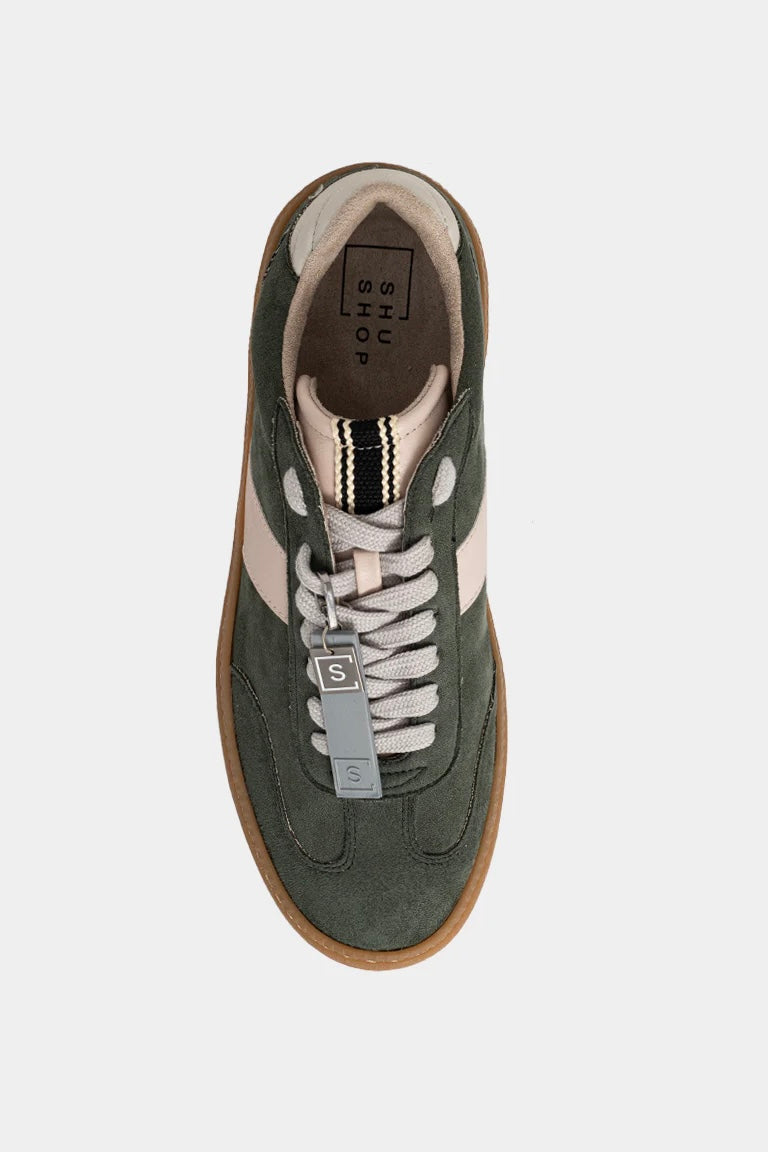 Stacey Suede Platform Sneakers