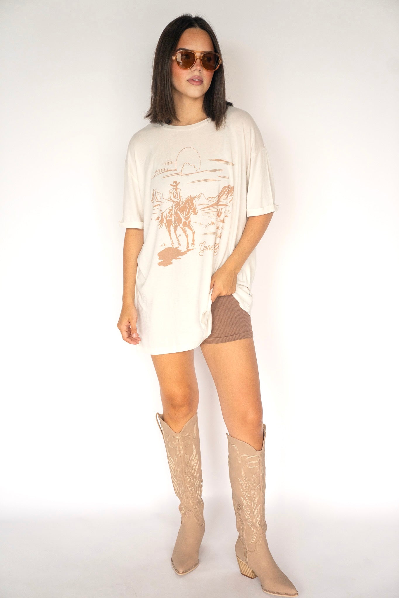 Gone Country Oversized Tee