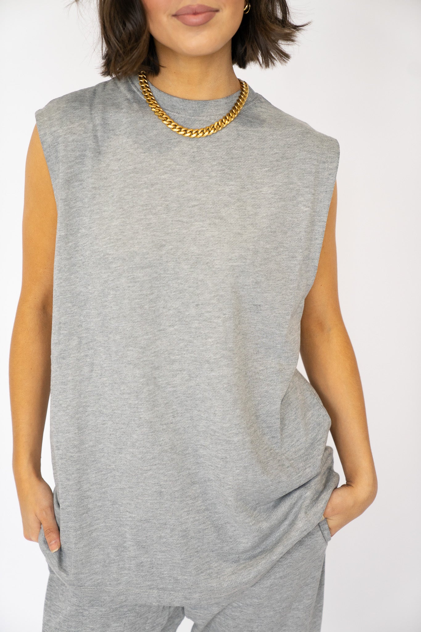 Burnout Muscle Tank (Multiple Colors)