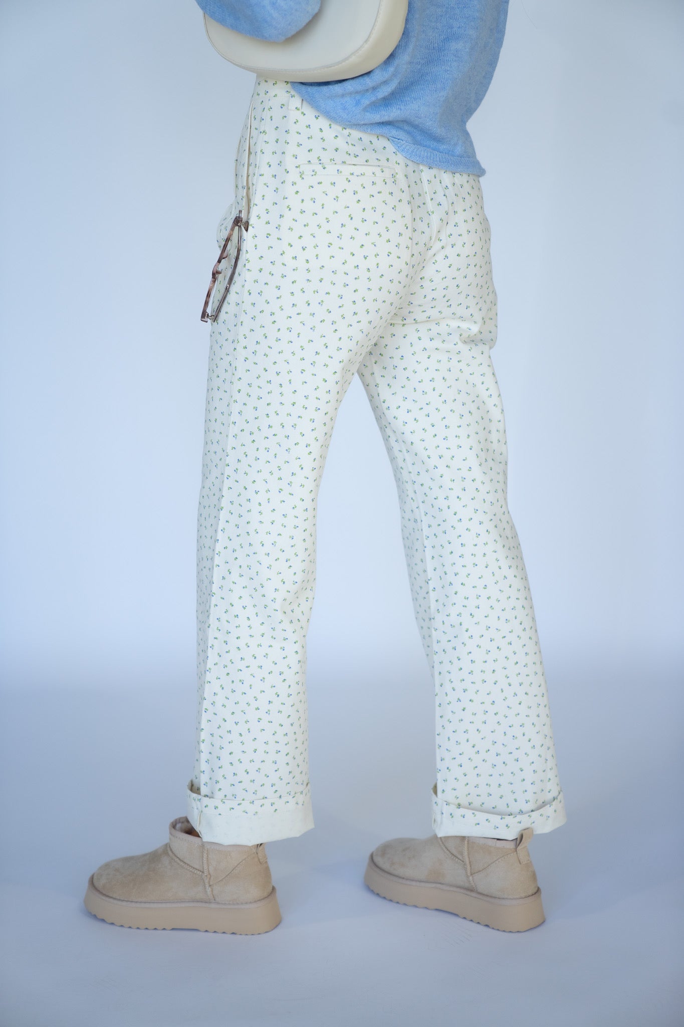 Floral Print Pants