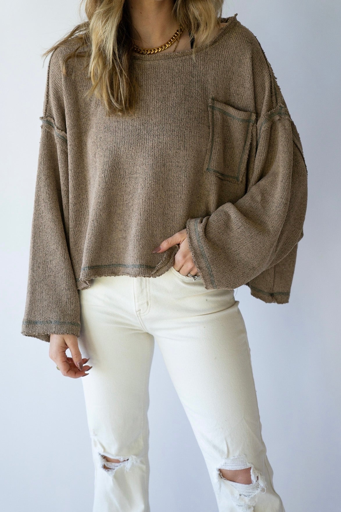 Cocoa Knit Top