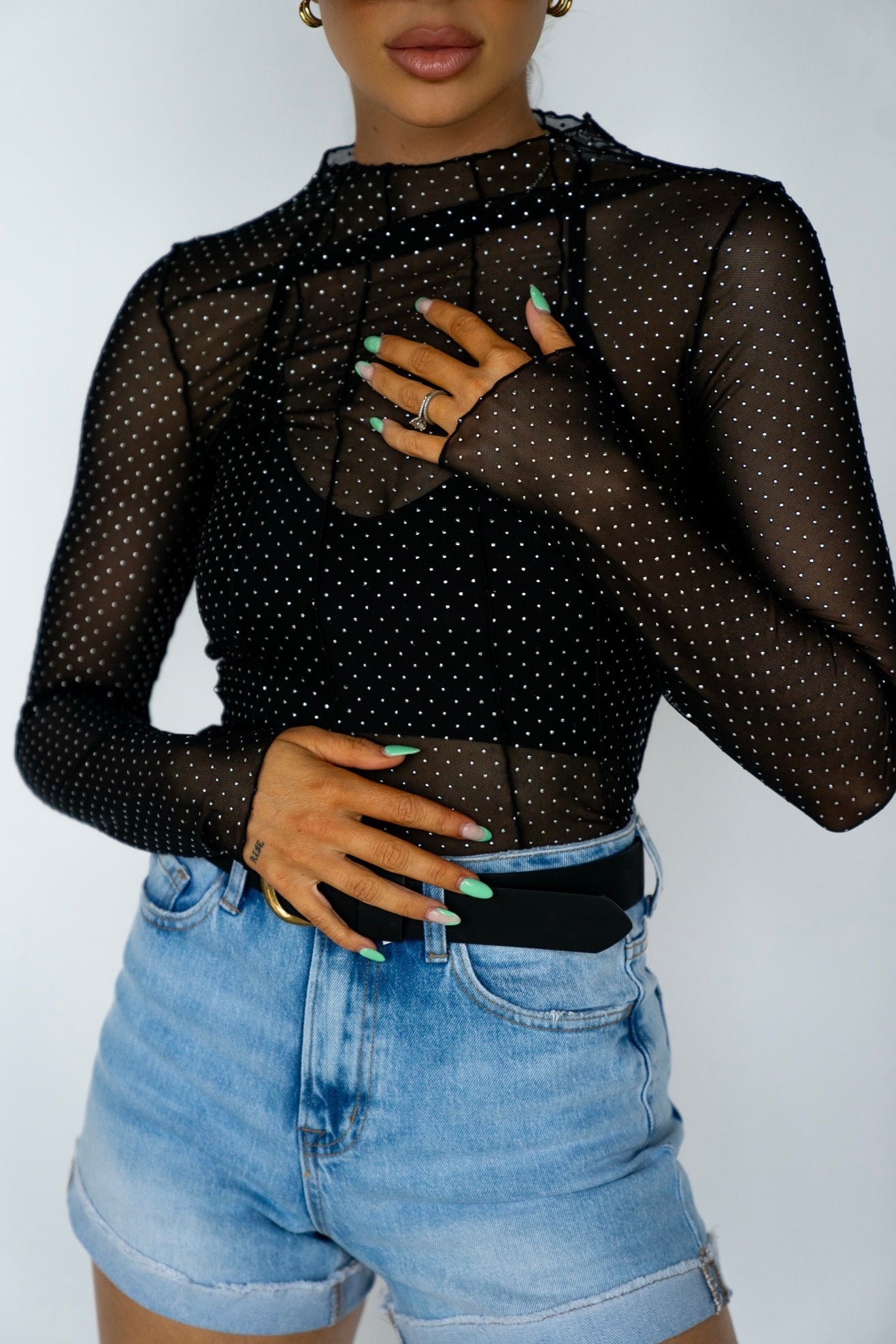 That Girl Sheer Top (Multiple Colors)