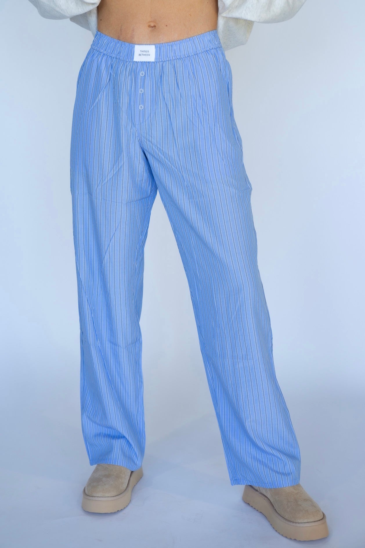 Striped Boxer Pants (Multiple Colors)