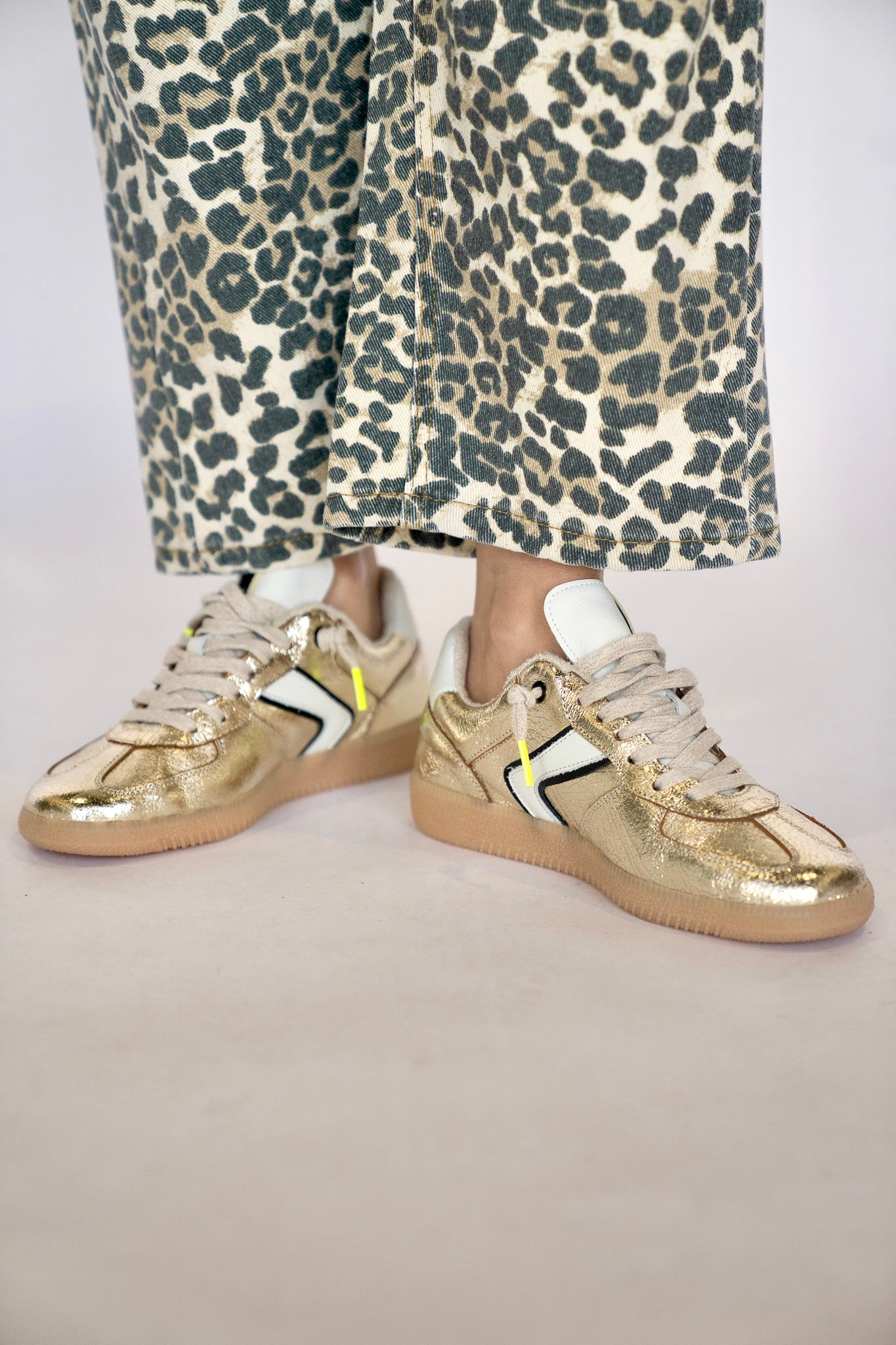 Golden Sneakers
