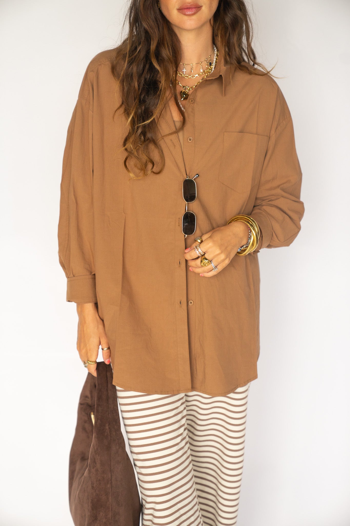 The Brown Button Down
