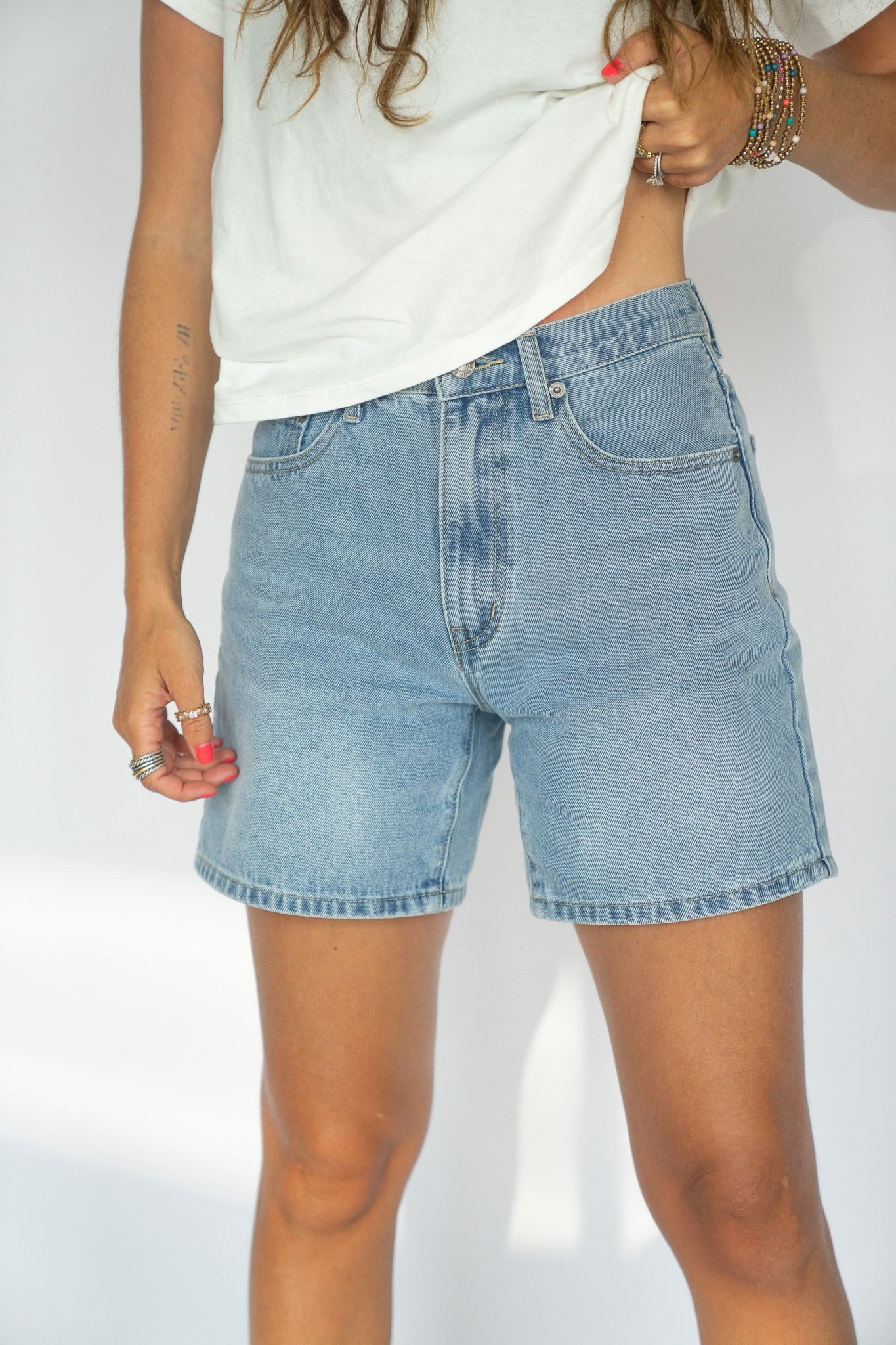 90's Mom Denim Shorts