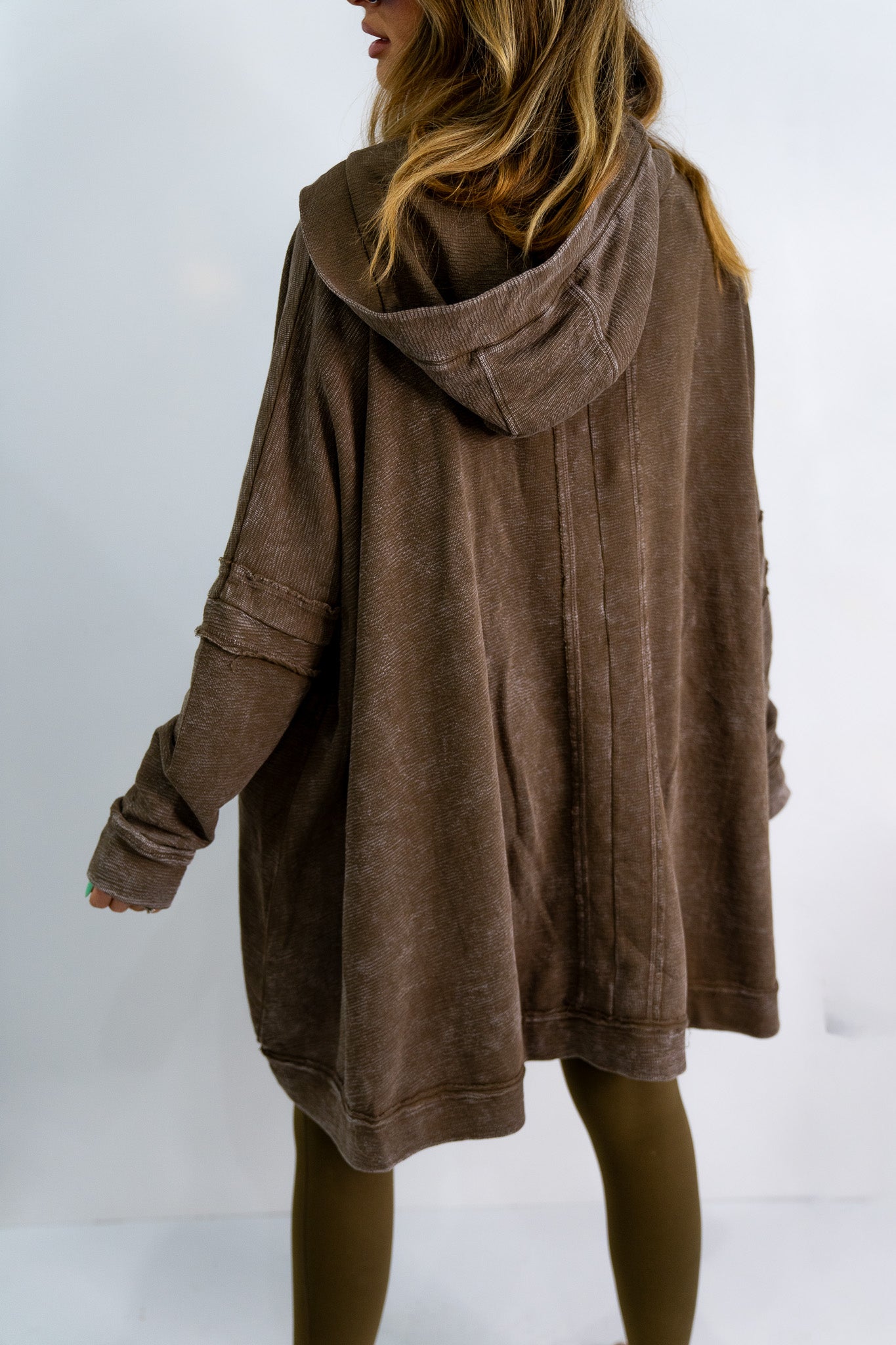 Her Cozy Poncho (Multiple Colors)