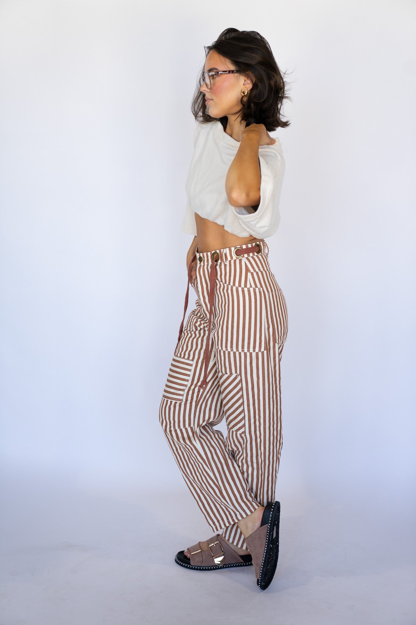 Marin Striped Pants (Multiple Colors)
