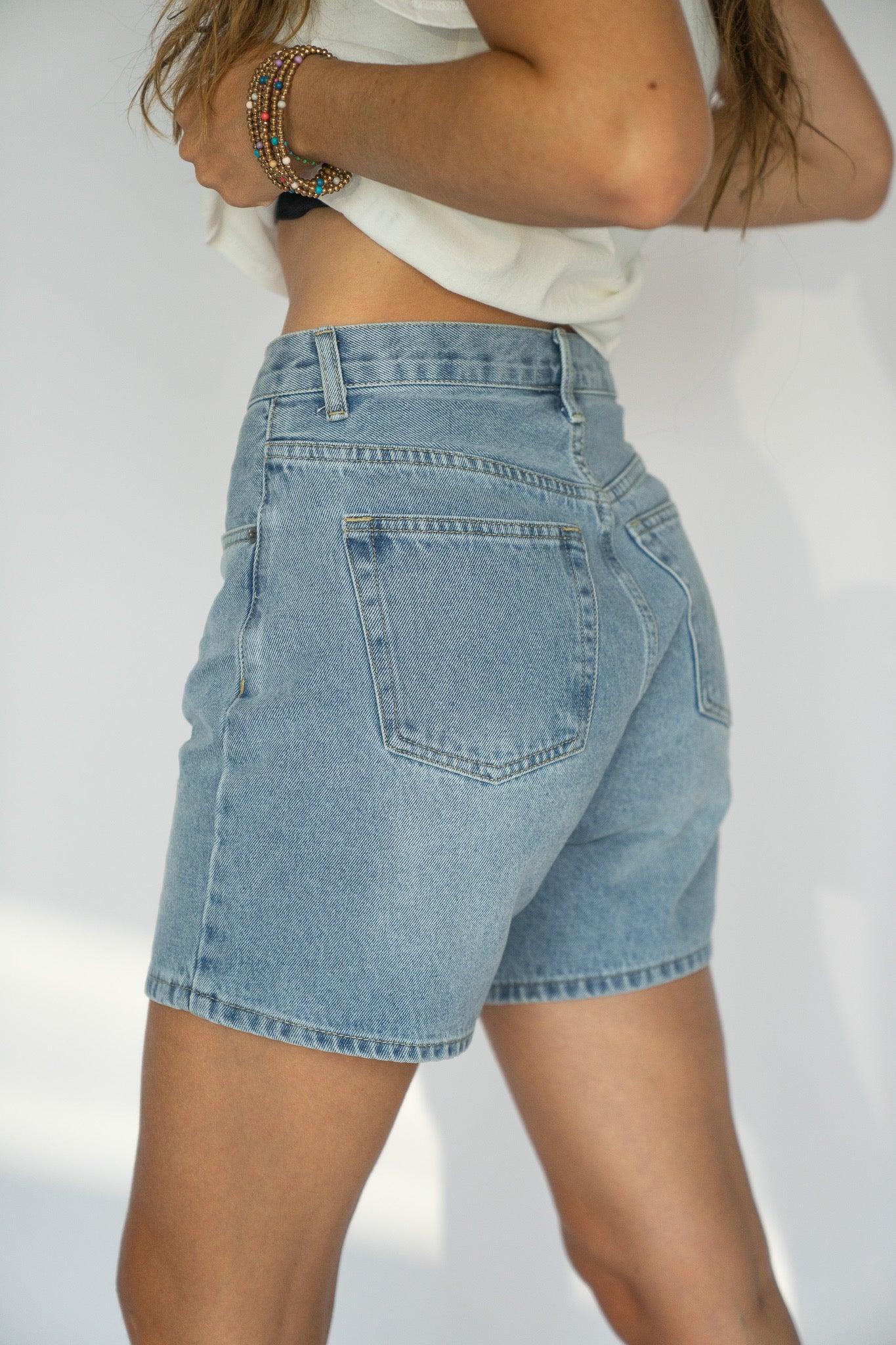 90's Mom Denim Shorts