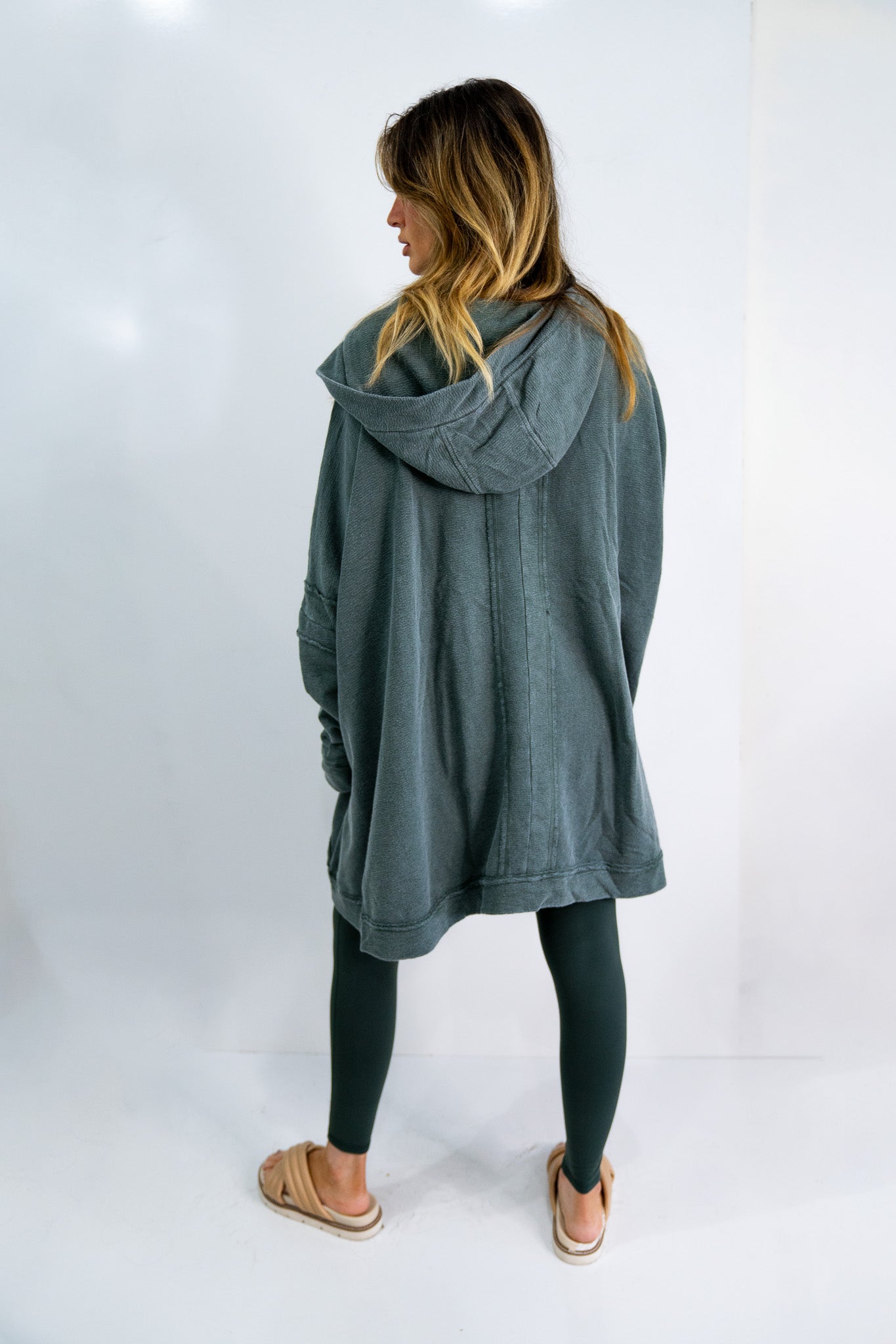 Her Cozy Poncho (Multiple Colors)