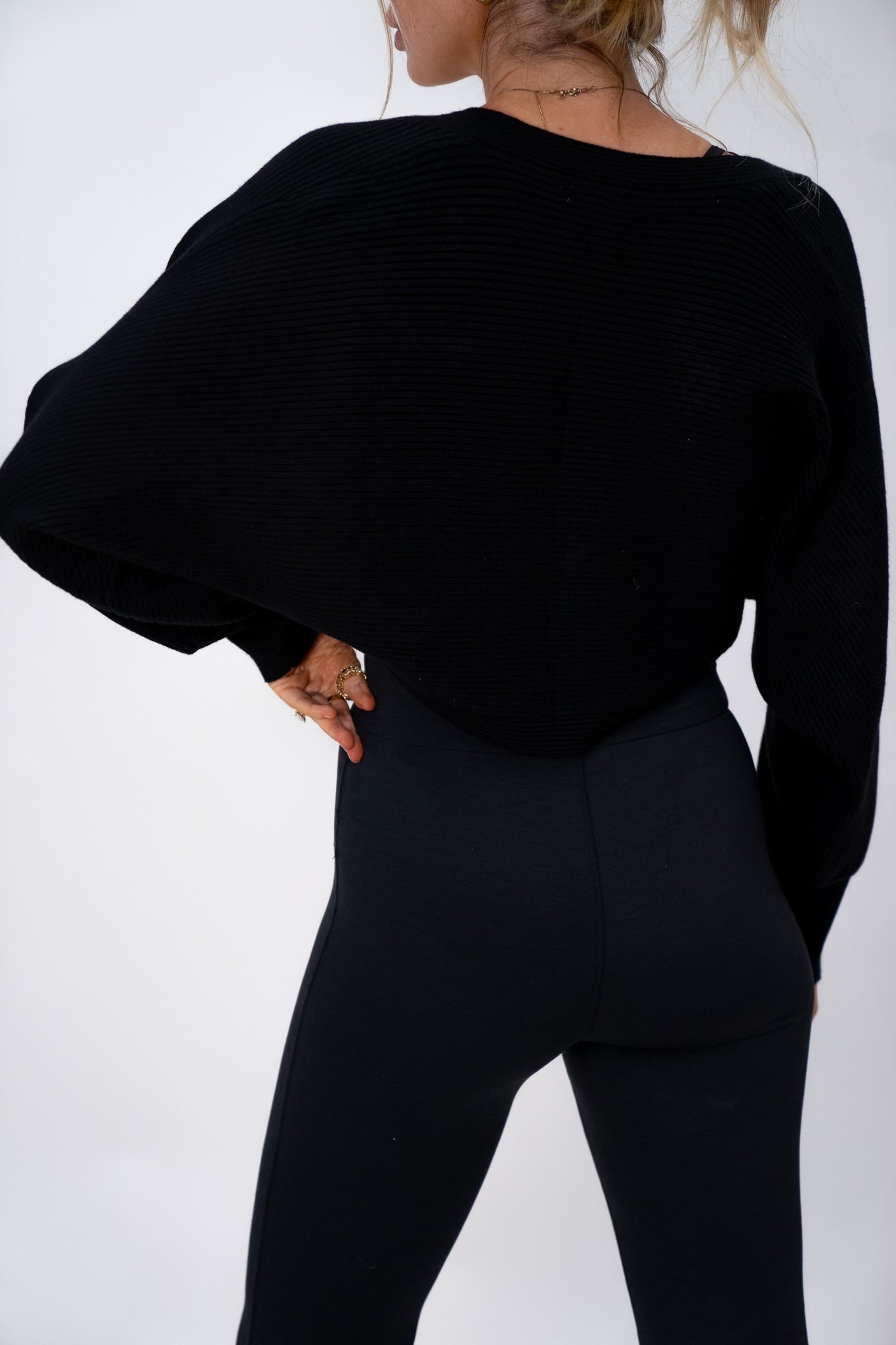 Black Shrug Cardigan