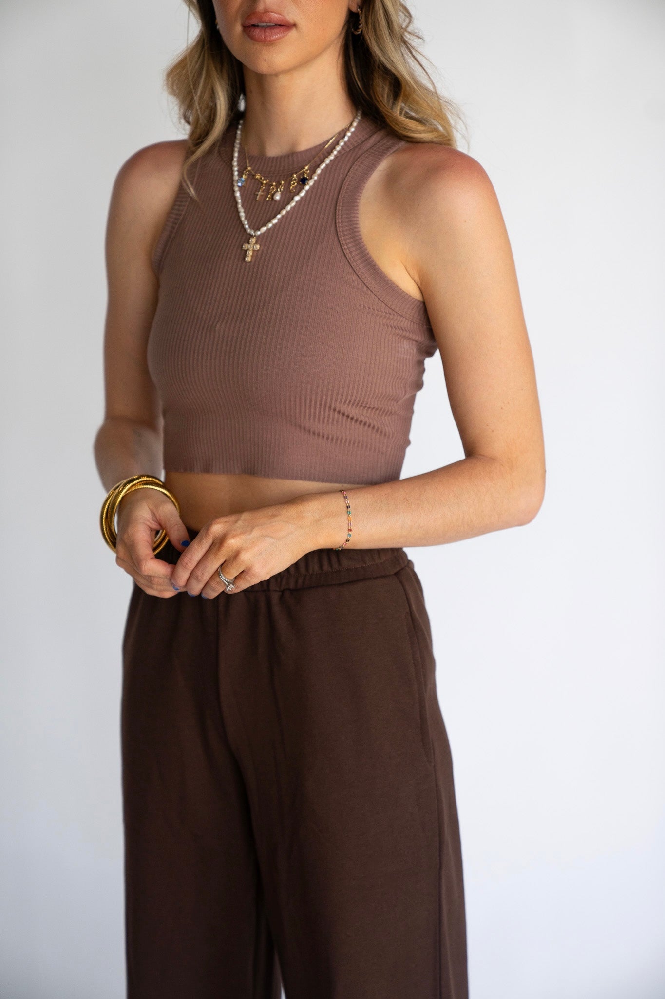 Katy Cropped Tank (Multiple Colors)