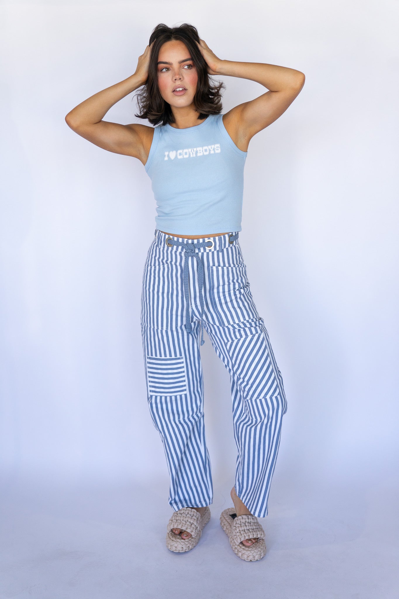 Marin Striped Pants (Multiple Colors)