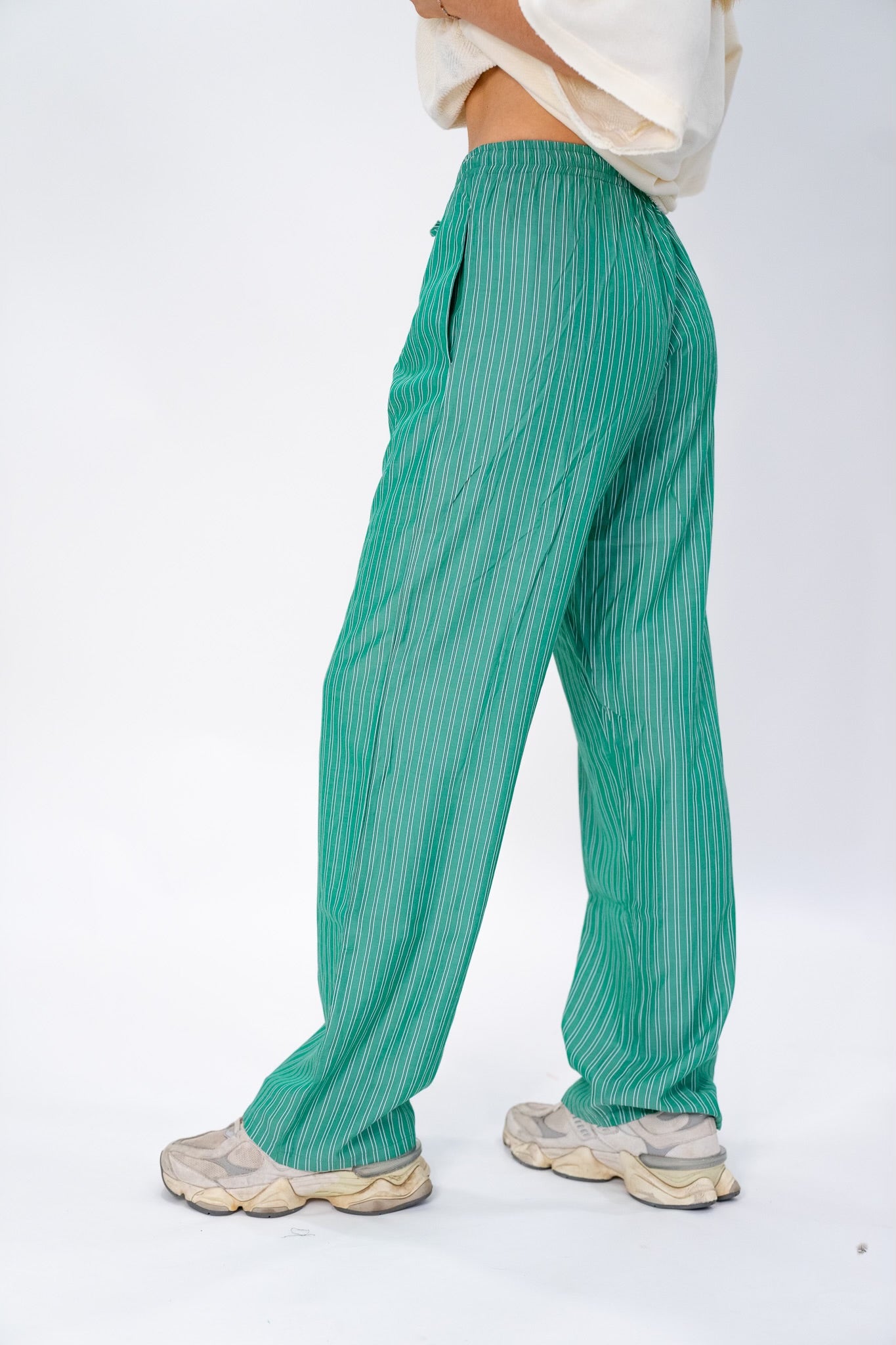 Striped Boxer Pants (Multiple Colors)