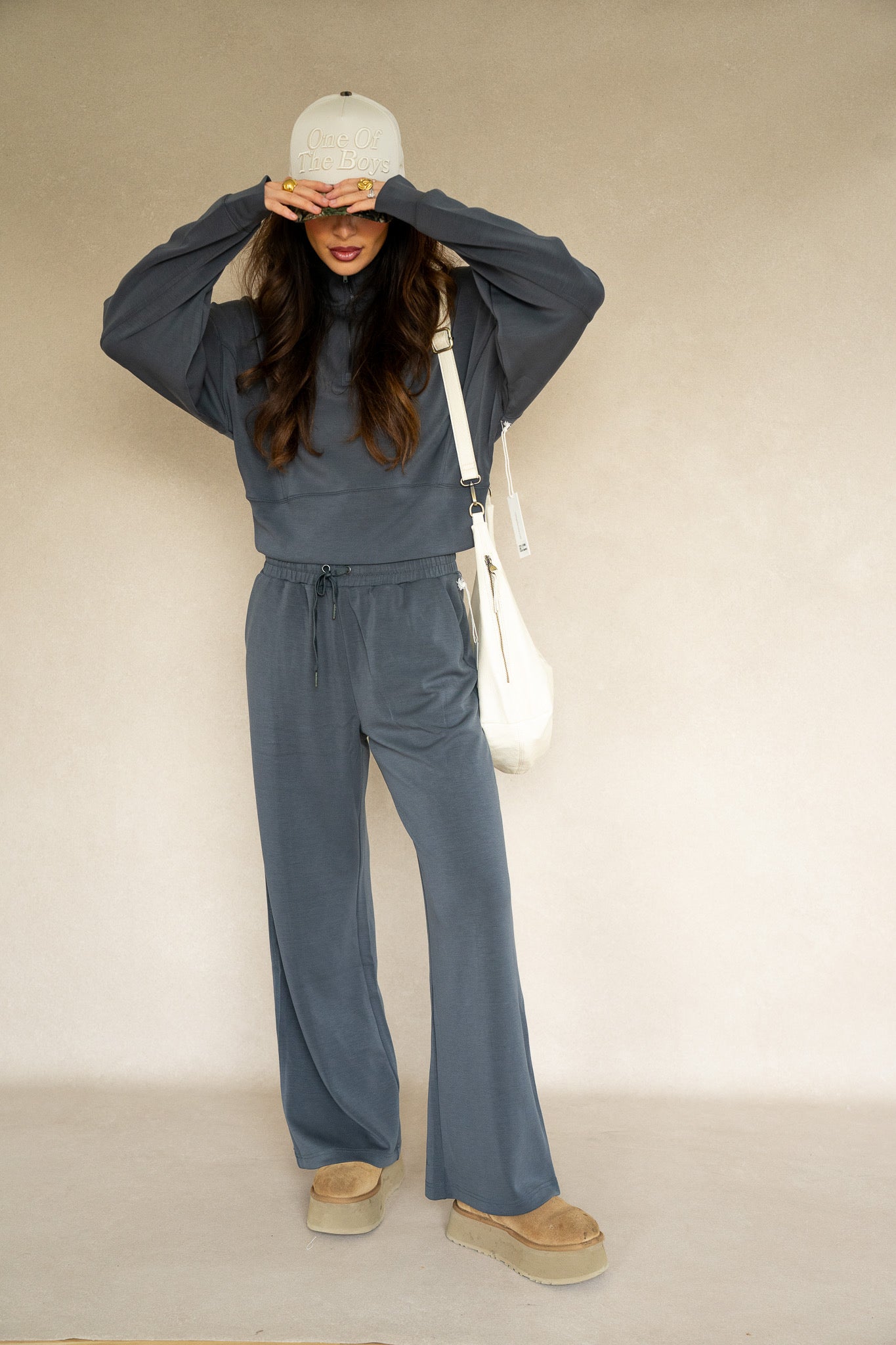 Graphite Cloud Quaterzip