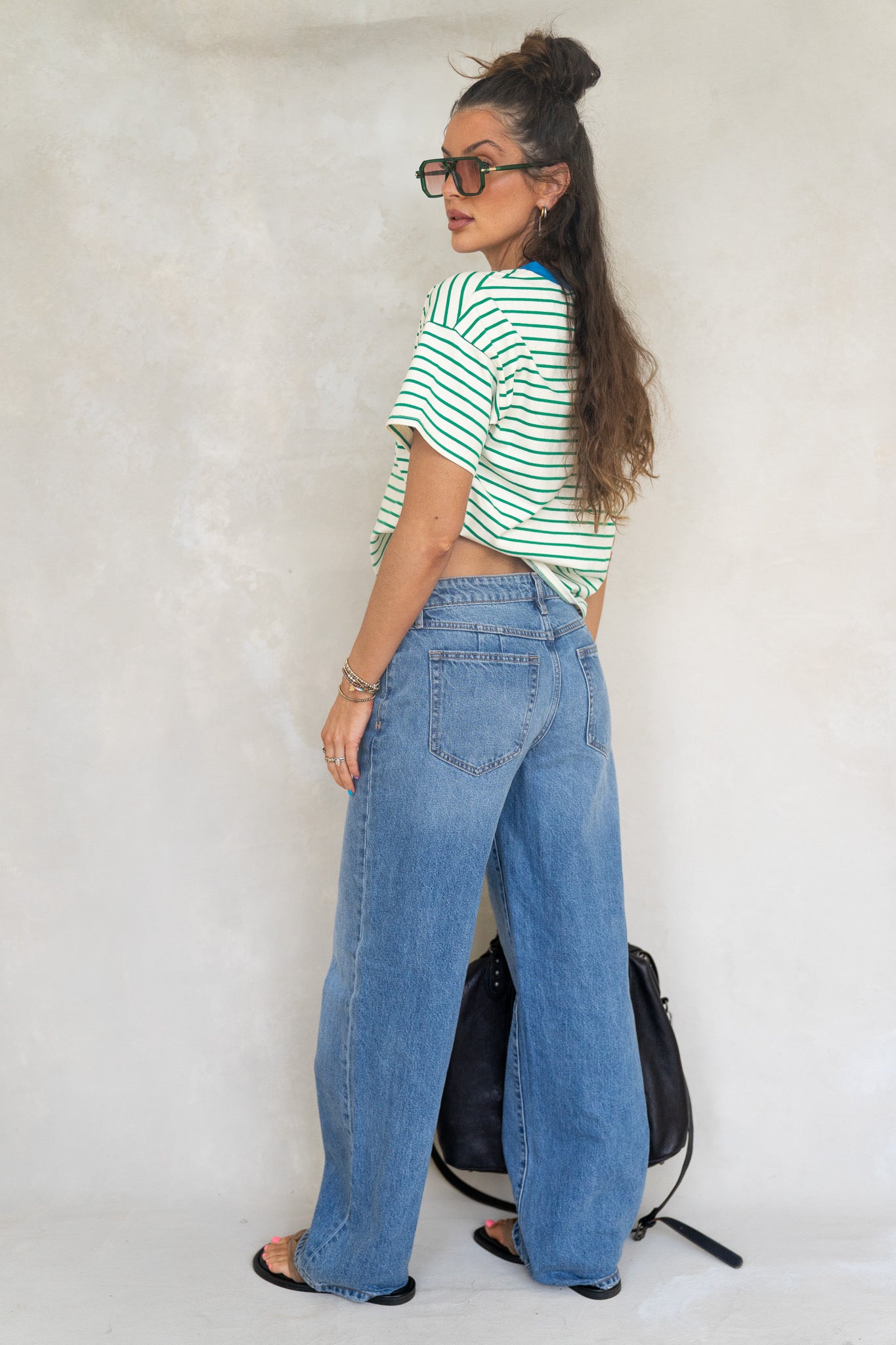 Striped Boxy Tee (New Colors)