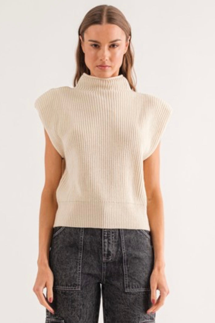 Sly Knit Sweater Vest (Multiple Colors)