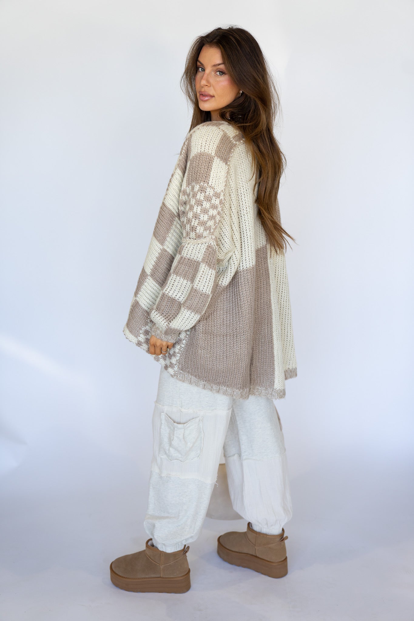 Ellie Knit Cardigan - Natural