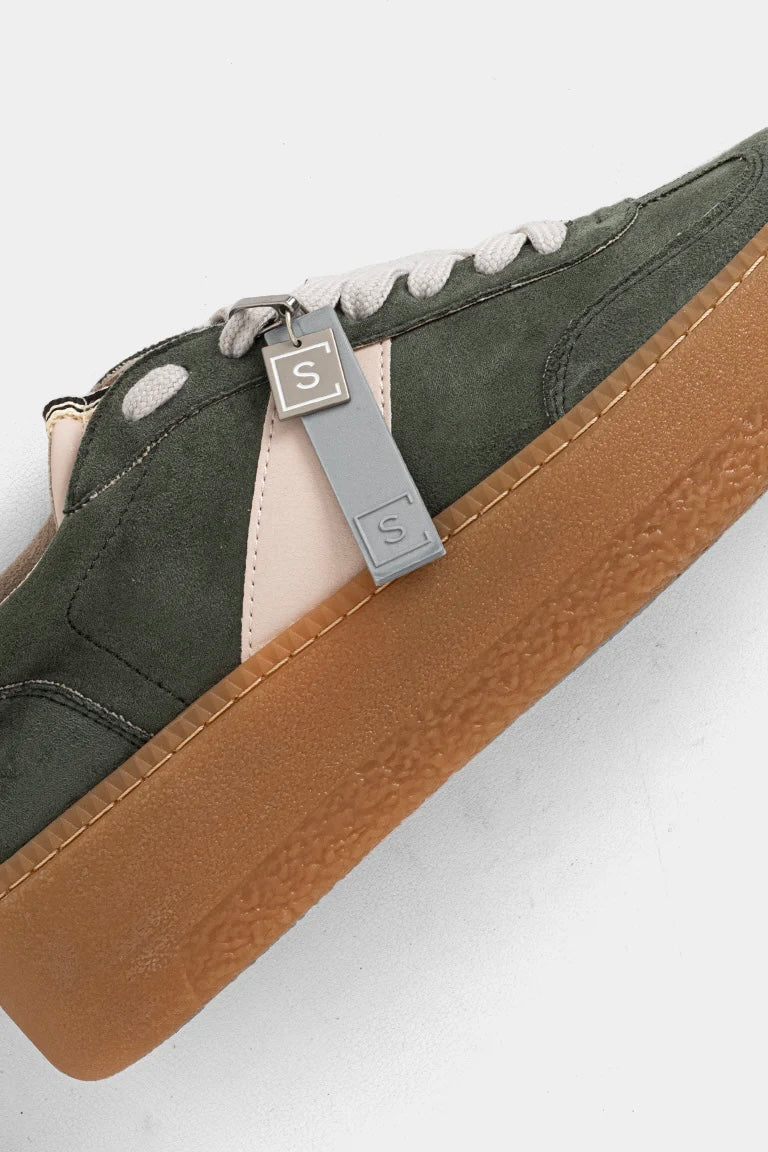 Stacey Suede Platform Sneakers