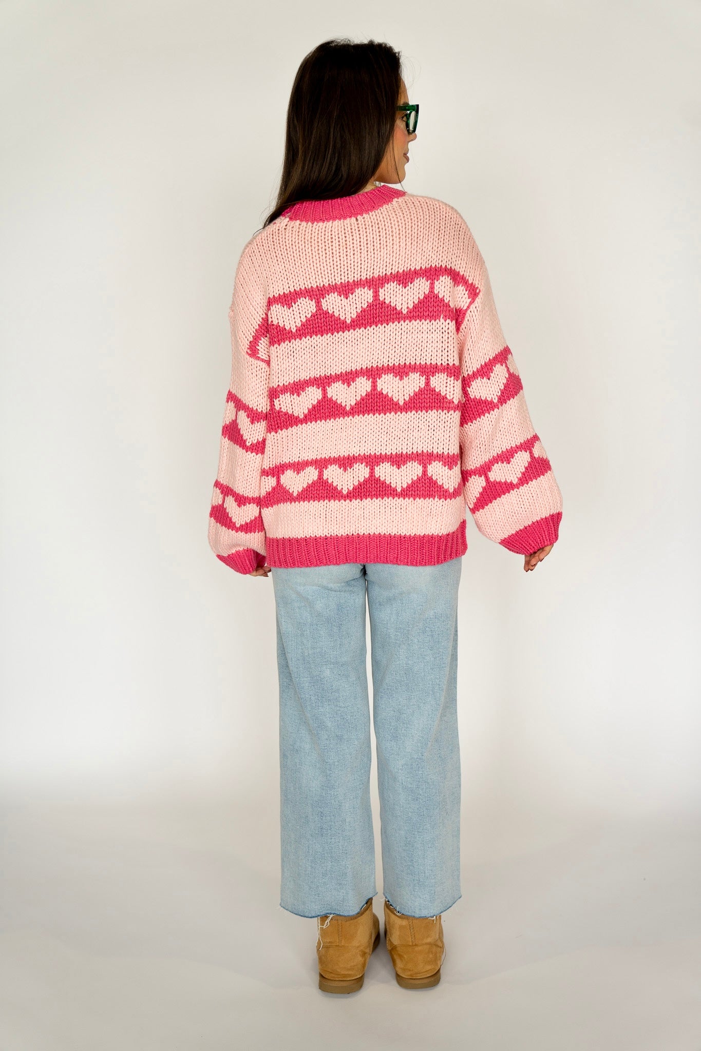 Heart Knit Sweater