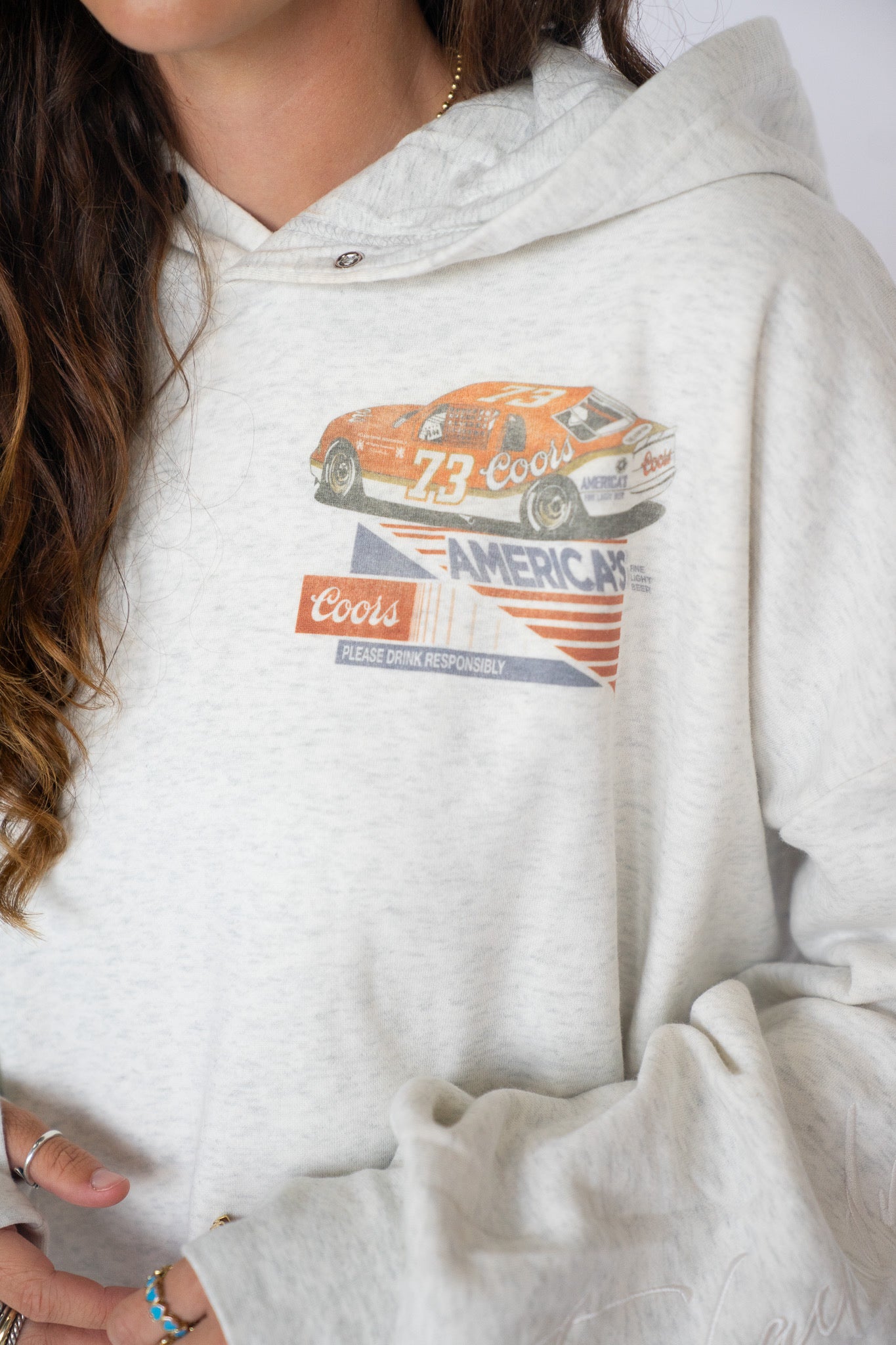 Vintage Coors Racing Hoodie