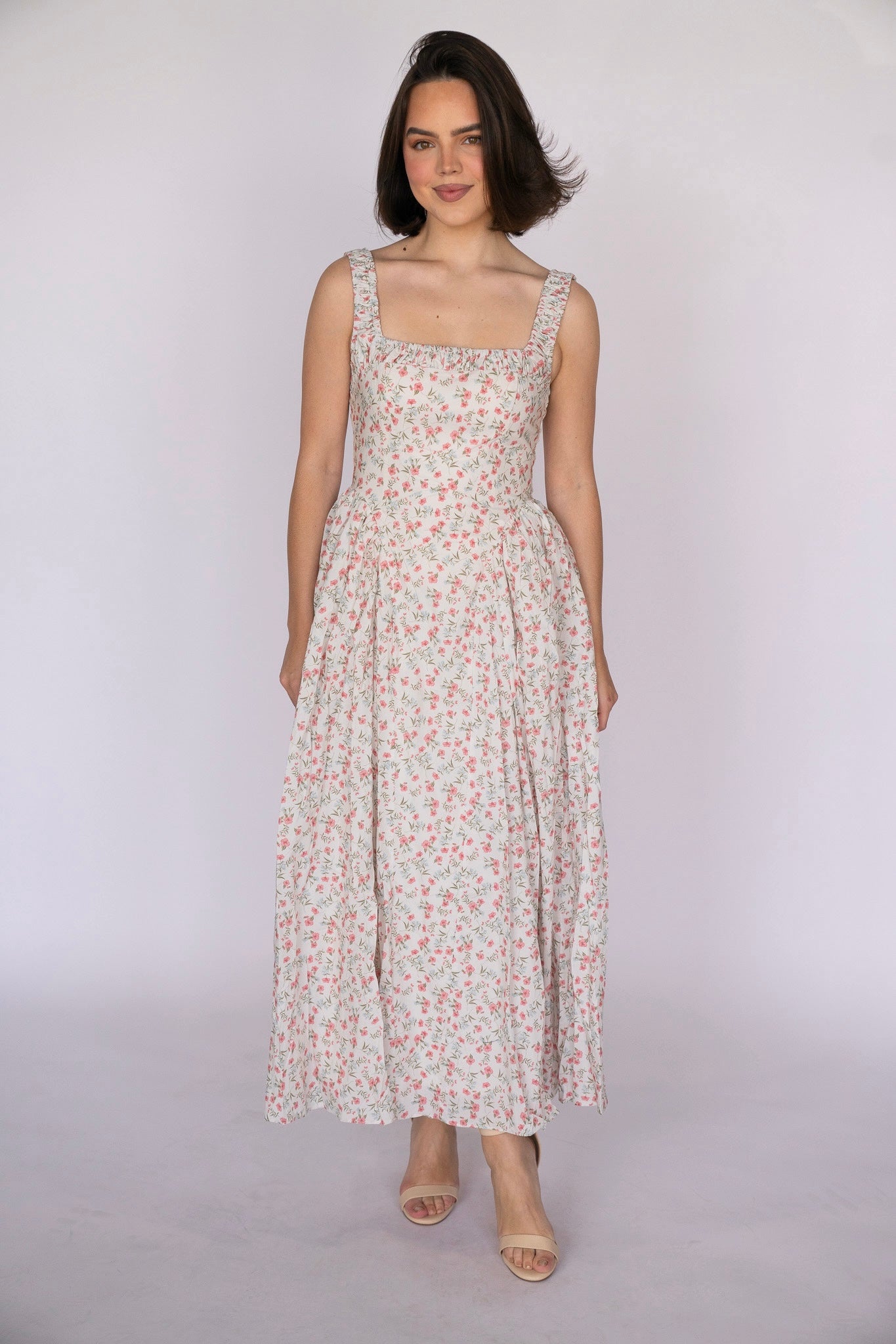 Garden Muse Corset Midi