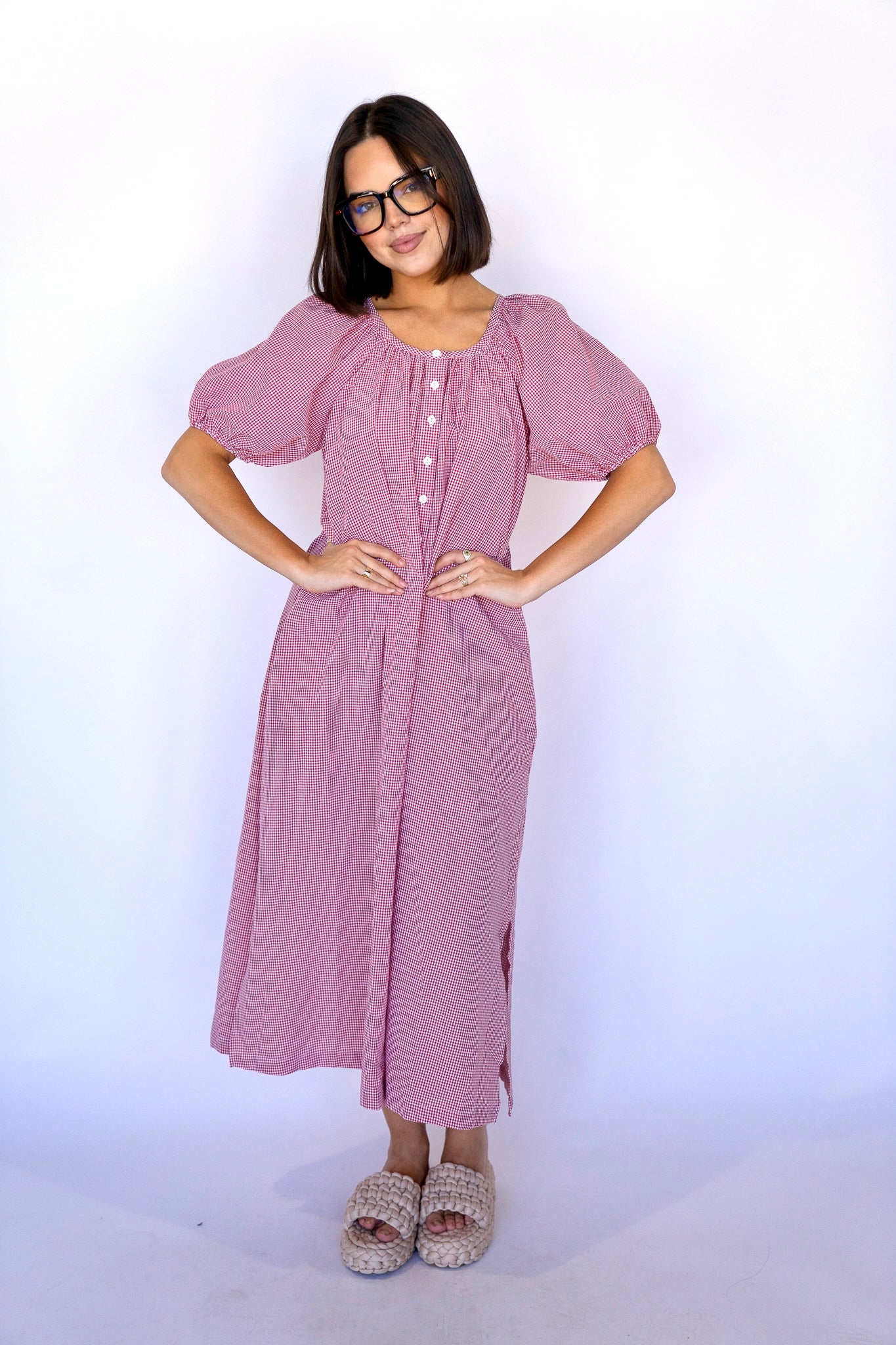 Sunday Gingham Dress