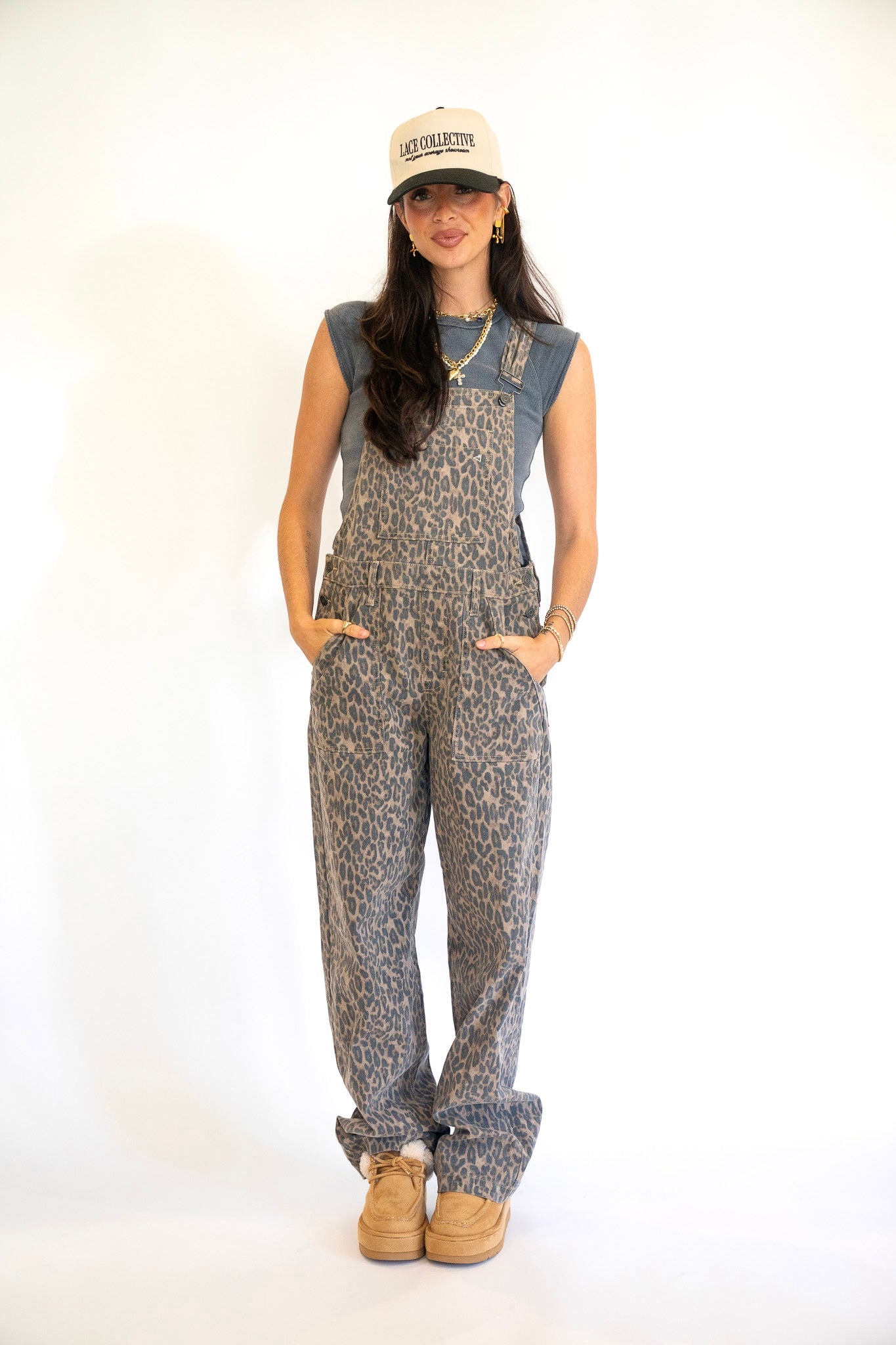 Leopard Overalls