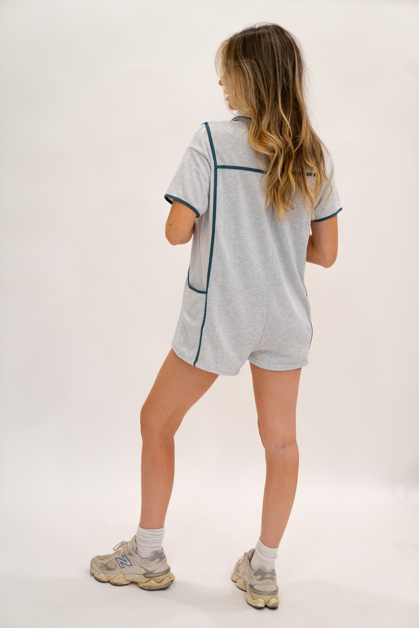 Heather Romper