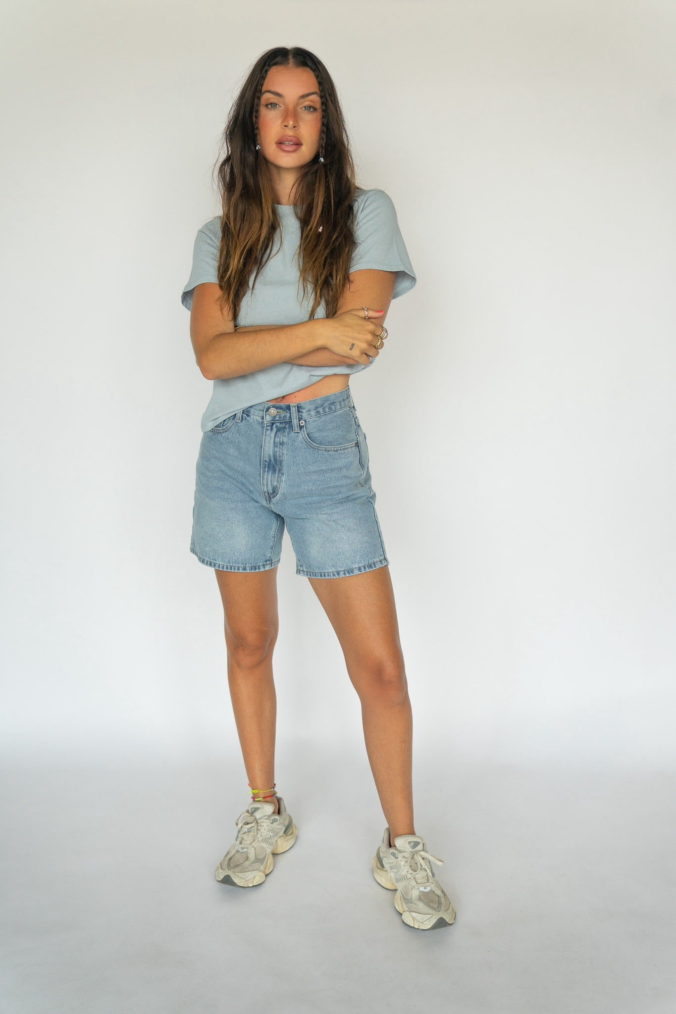90's Mom Denim Shorts