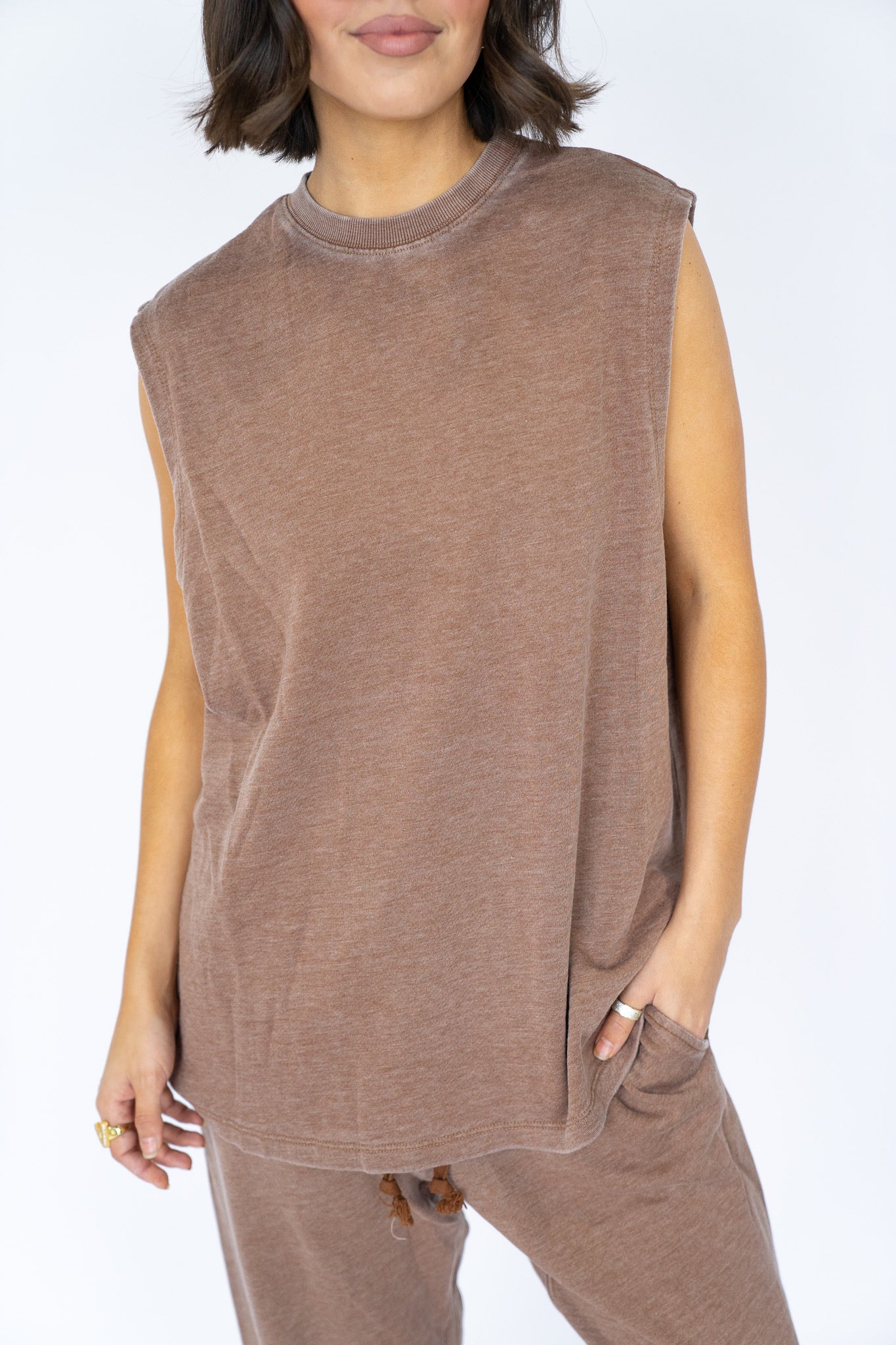 Burnout Muscle Tank (Multiple Colors)