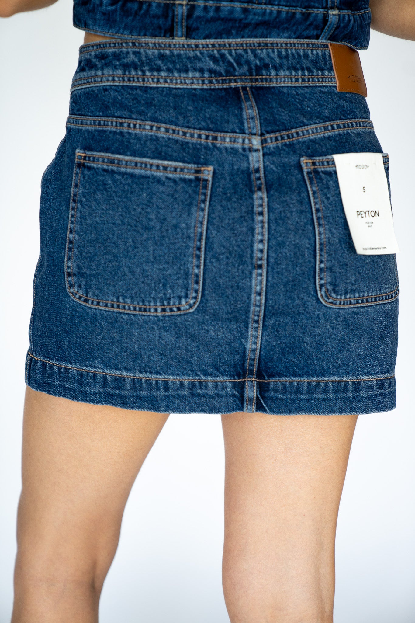 Kayla Denim Skirt
