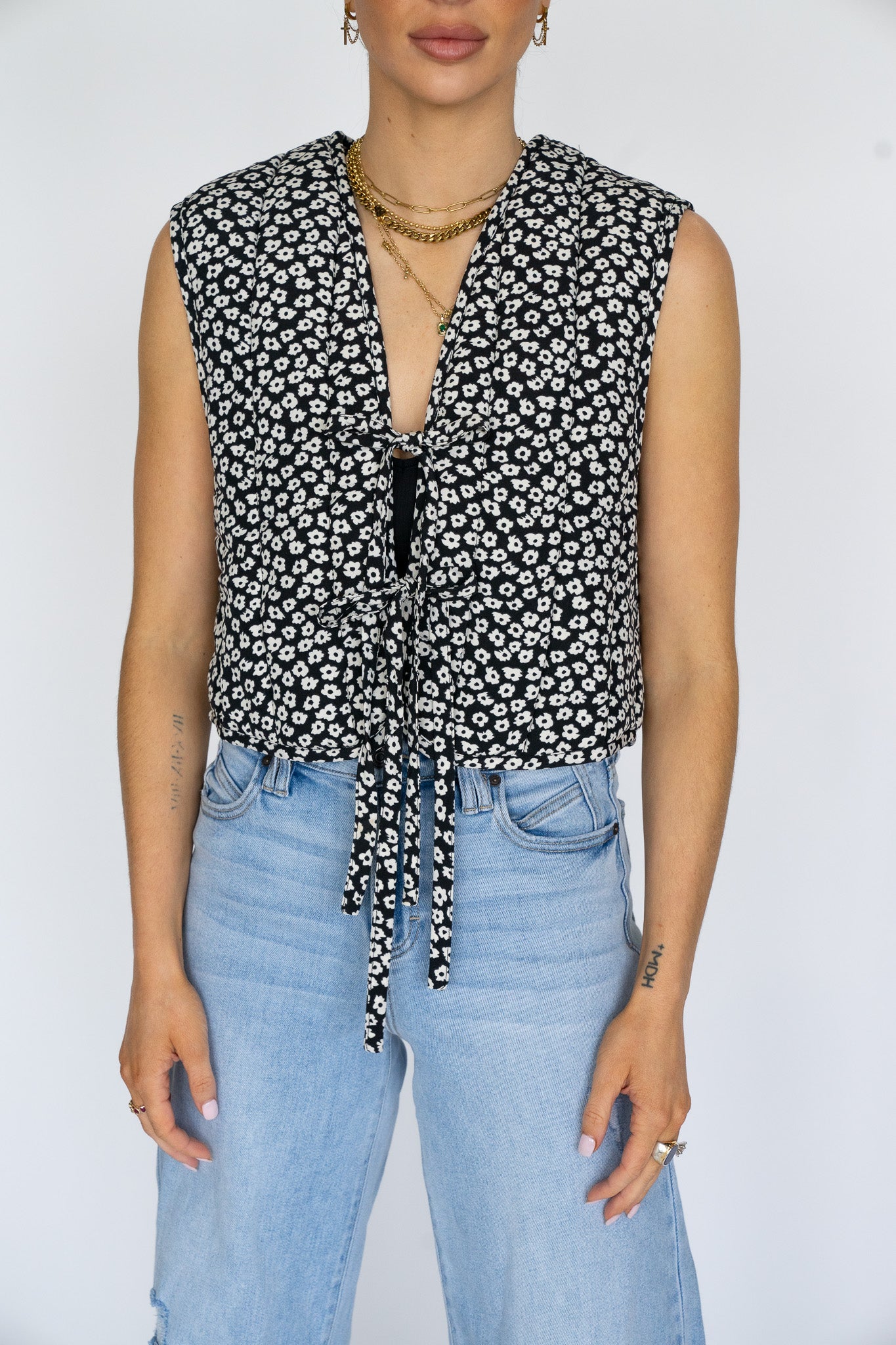 Elevated Floral Vest