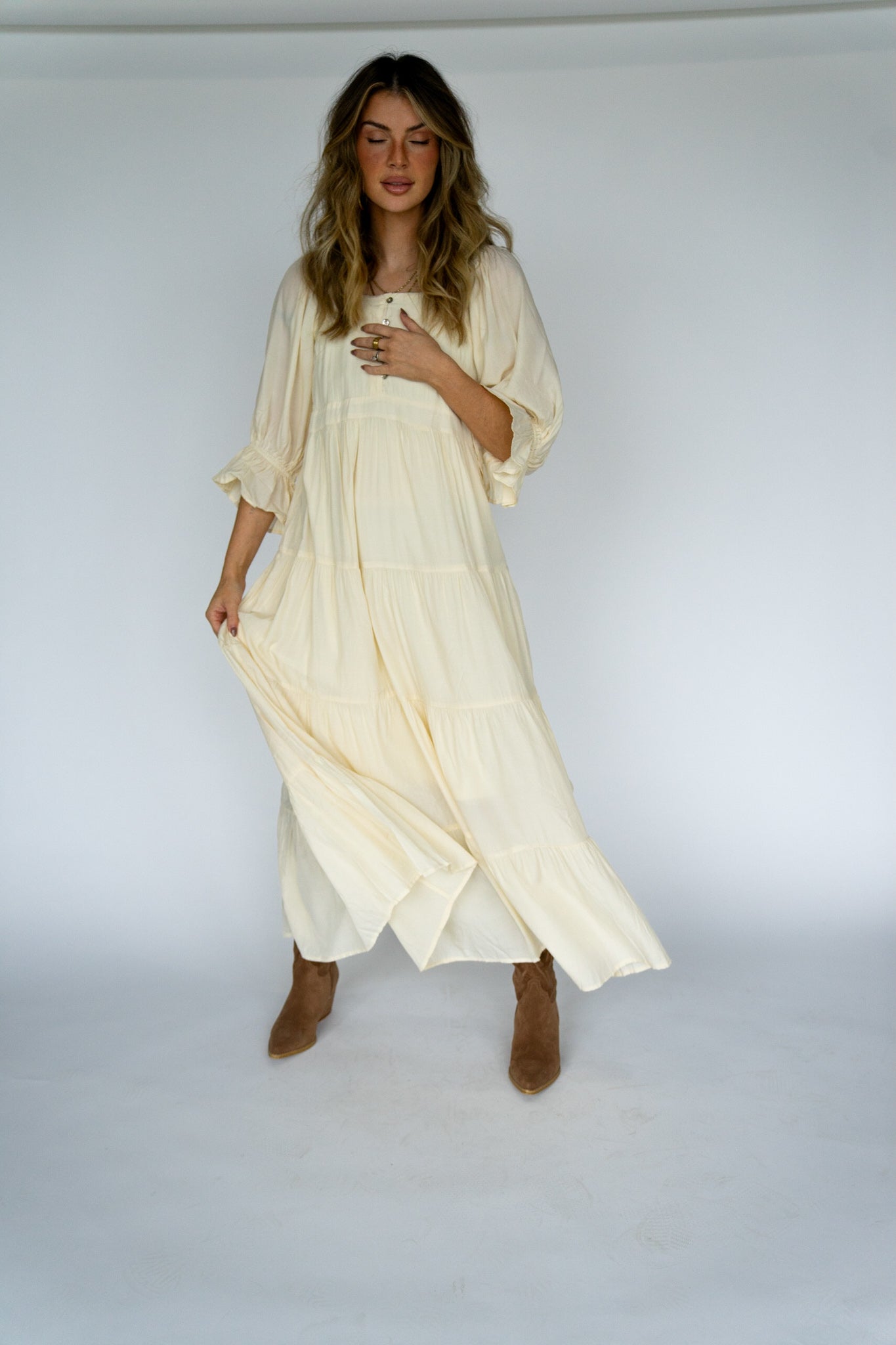 Laura Flowy Dress (Multiple Colors)