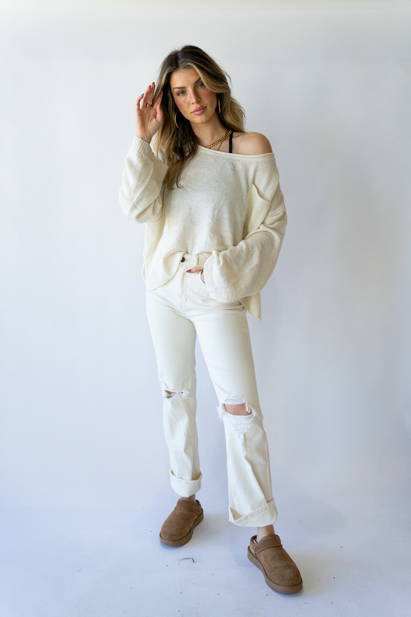 Knit Crop Pullover