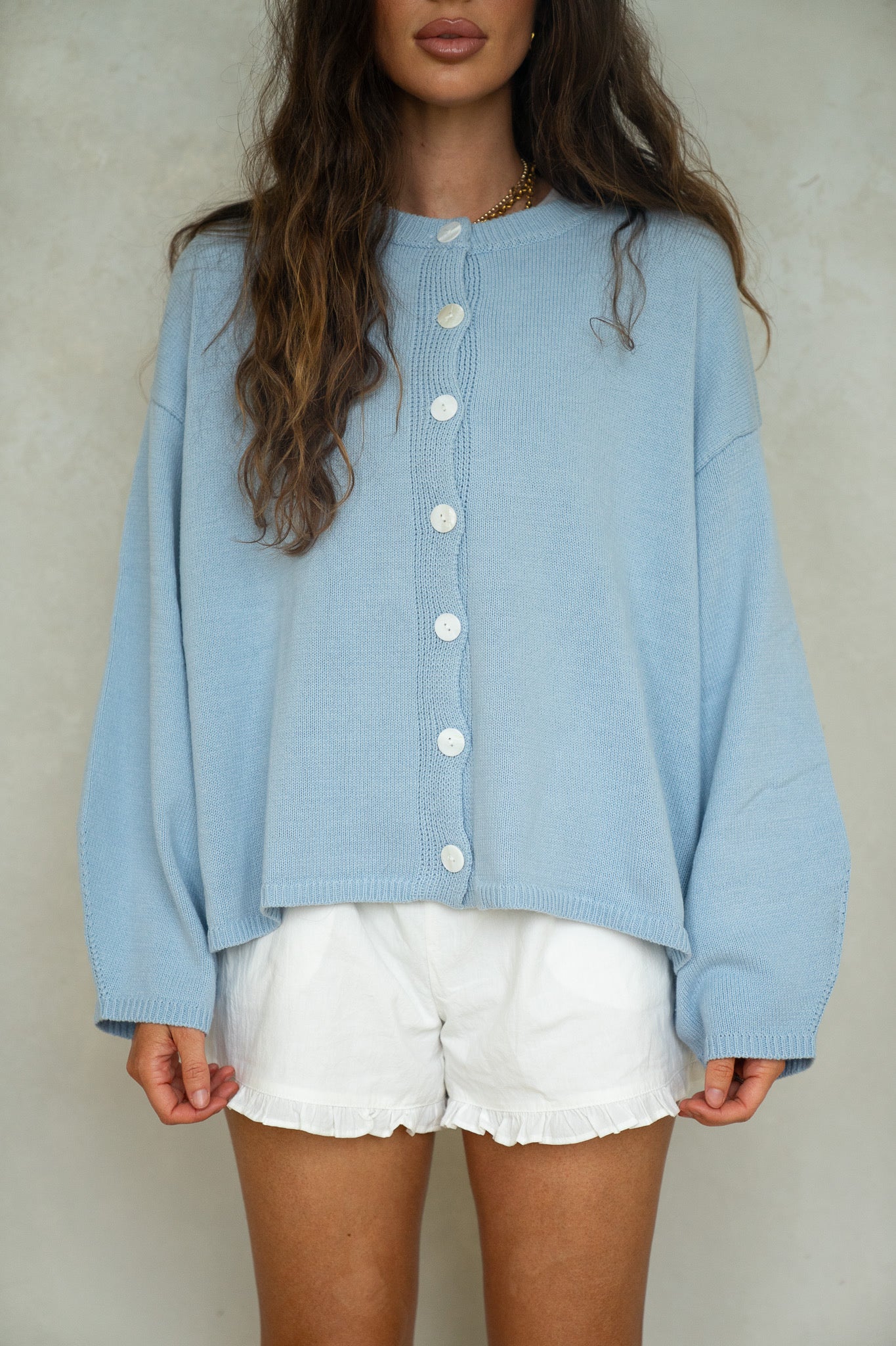 Oversized Button Down Cardi