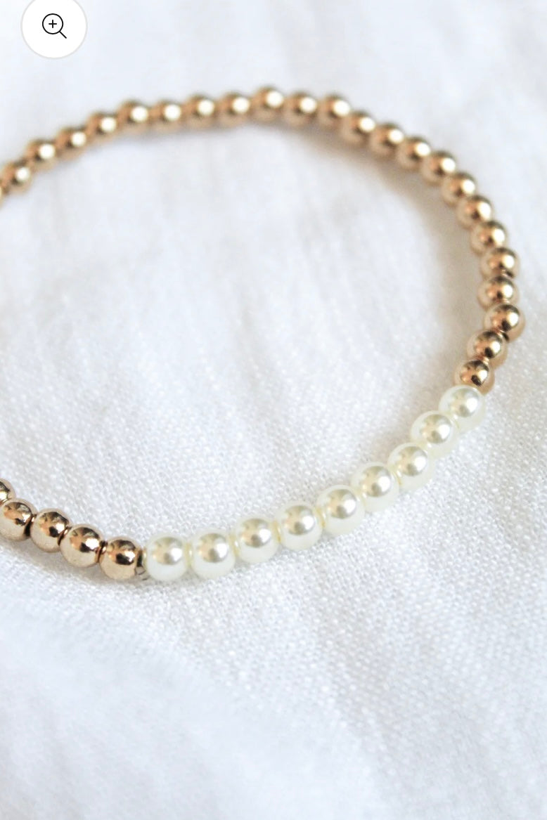 Liam Pearl Bracelet